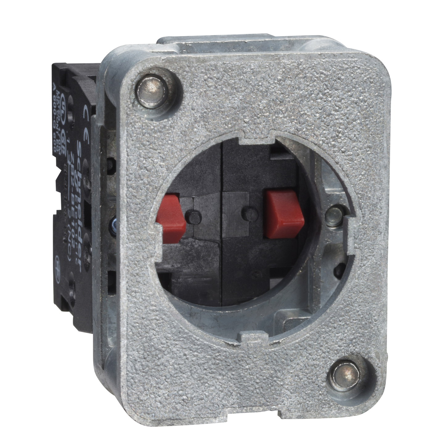 Schneider Electric-XACS411-Harmony XENC - bloc de contact à rappel - 1F - montage frontal - entraxe 30/40mm