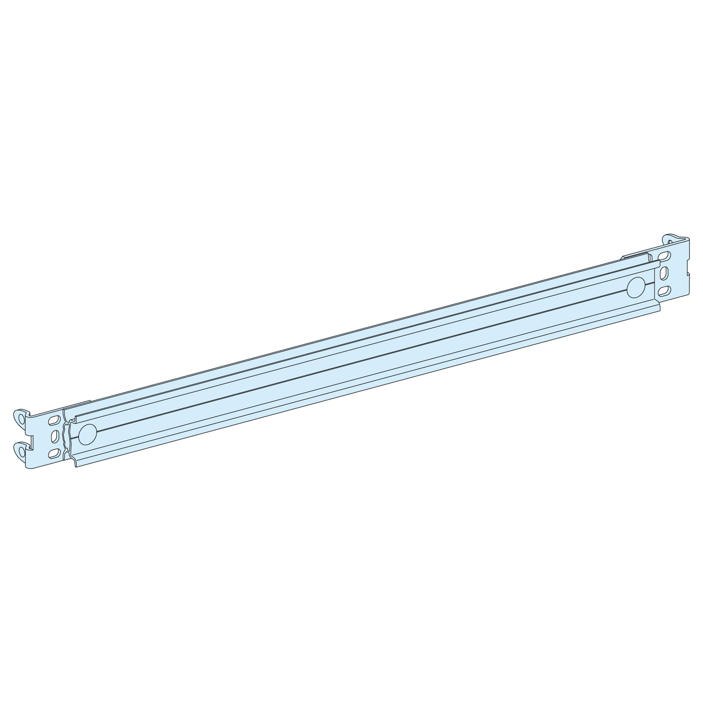 Schneider Electric-LVS03590-PrismaSeT P - Rail appareillage modulaire - montage en fond - L650