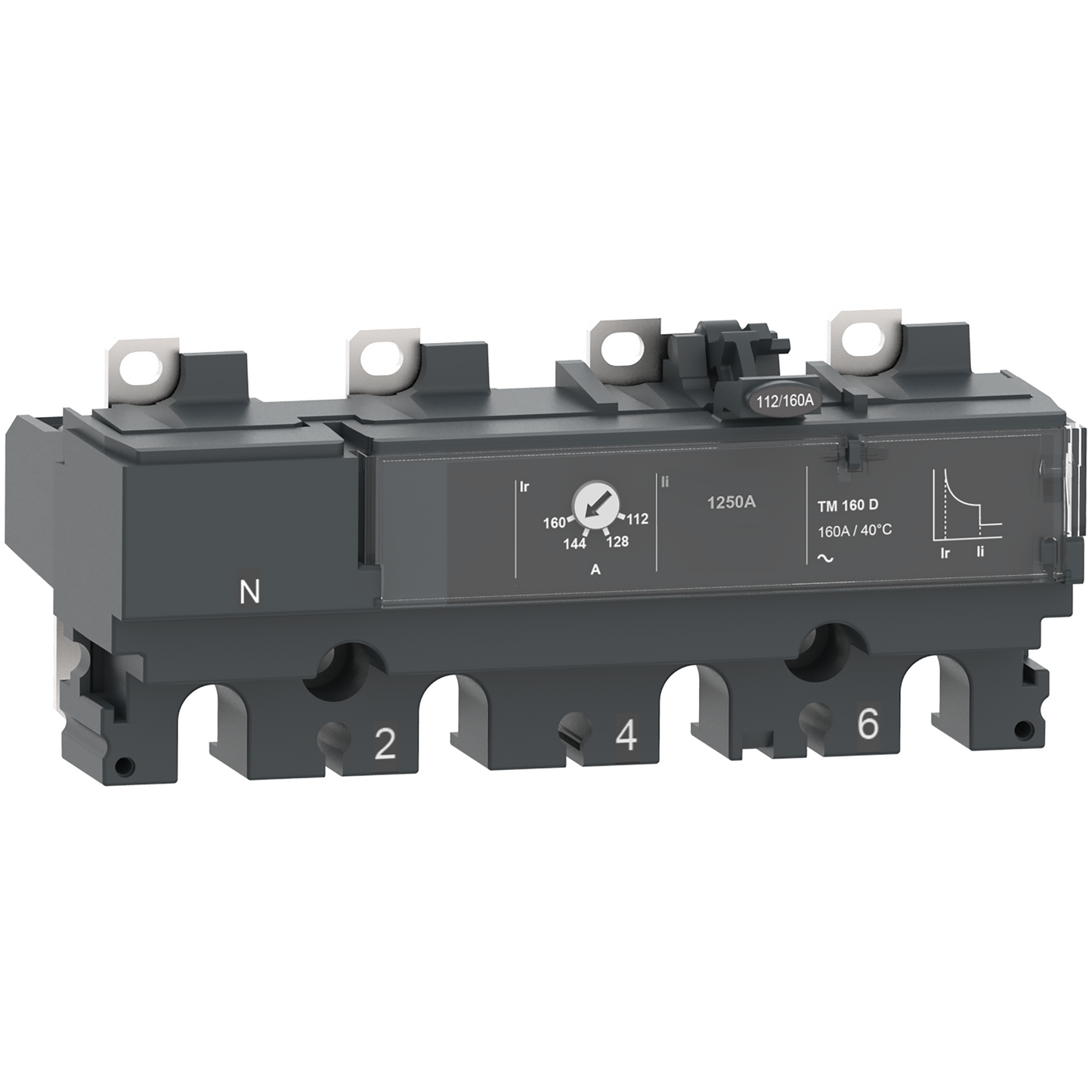 Schneider Electric-C106TM100-ComPacT NSX - Déclencheur magnéto-thermique - TM-D 100A - 4P3D pour NSX100