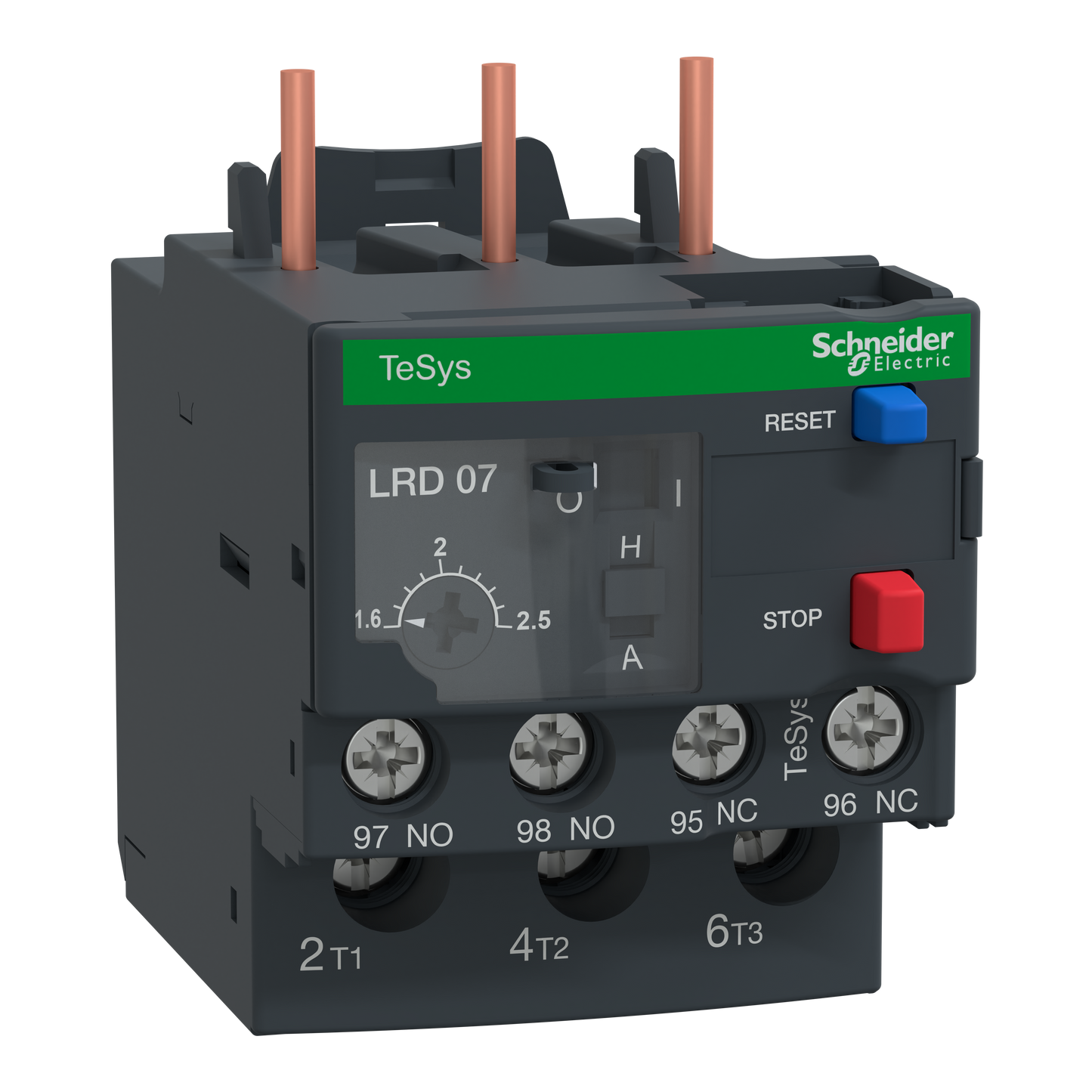 Schneider Electric-LRD076-REL.PROT.1.6 A 2,5 C.FERM