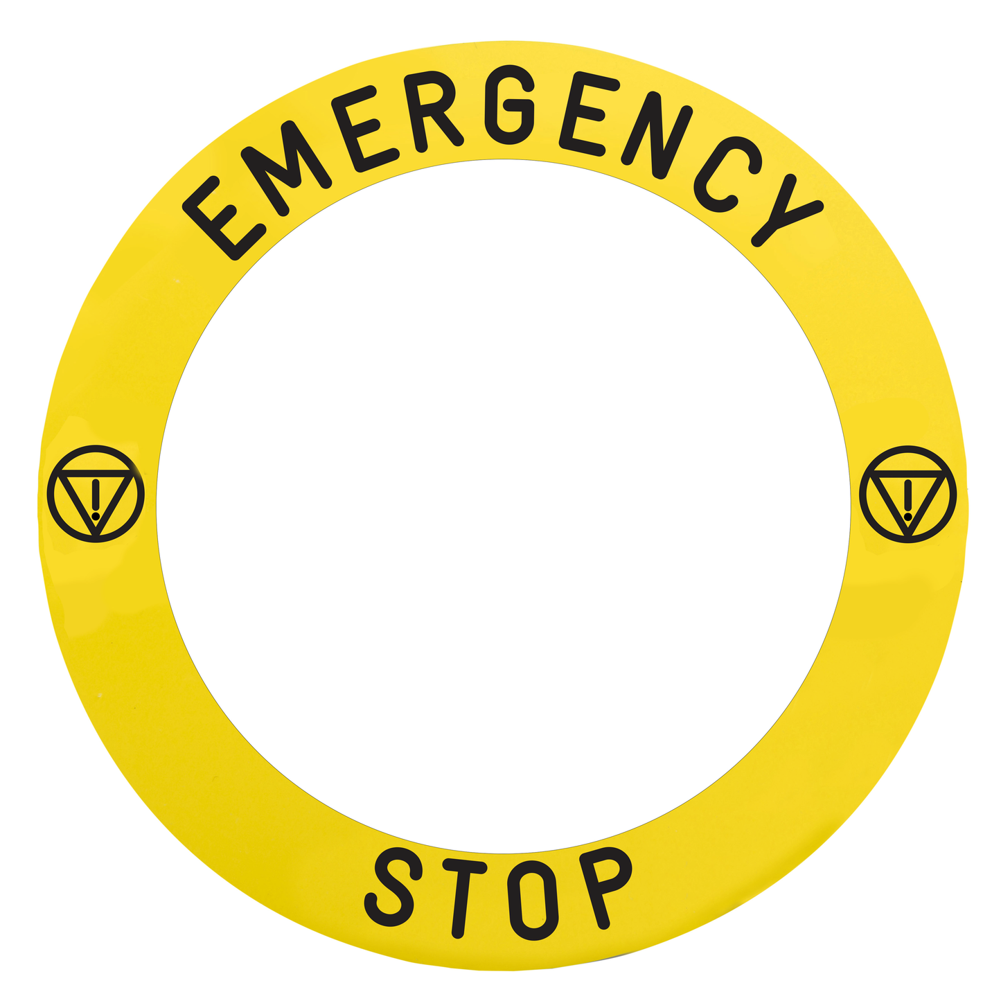 Schneider Electric-ZBY8L330-EMERGENCY STOP LEGEND D90MM