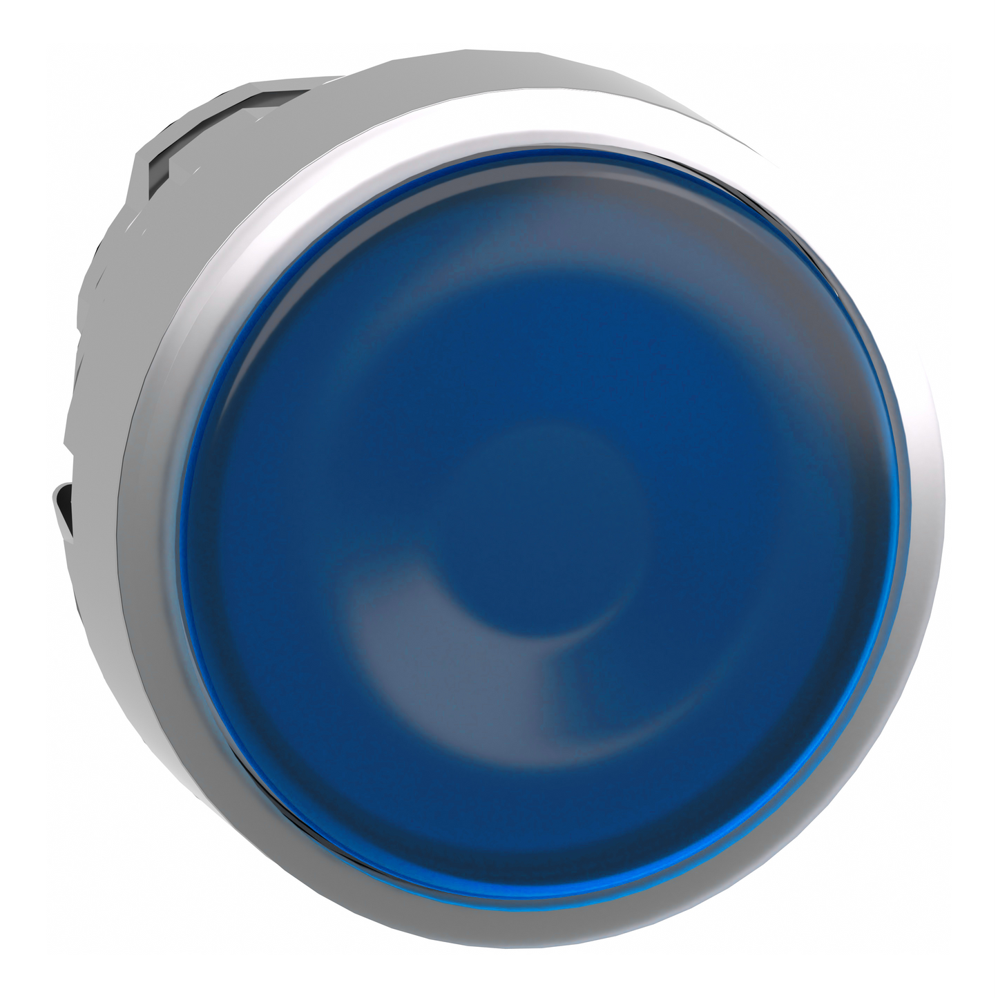 Schneider Electric-ZB4BH063-Harmony XB4 - tête bouton pousser-pousser lumineux - Ø22 - bleu