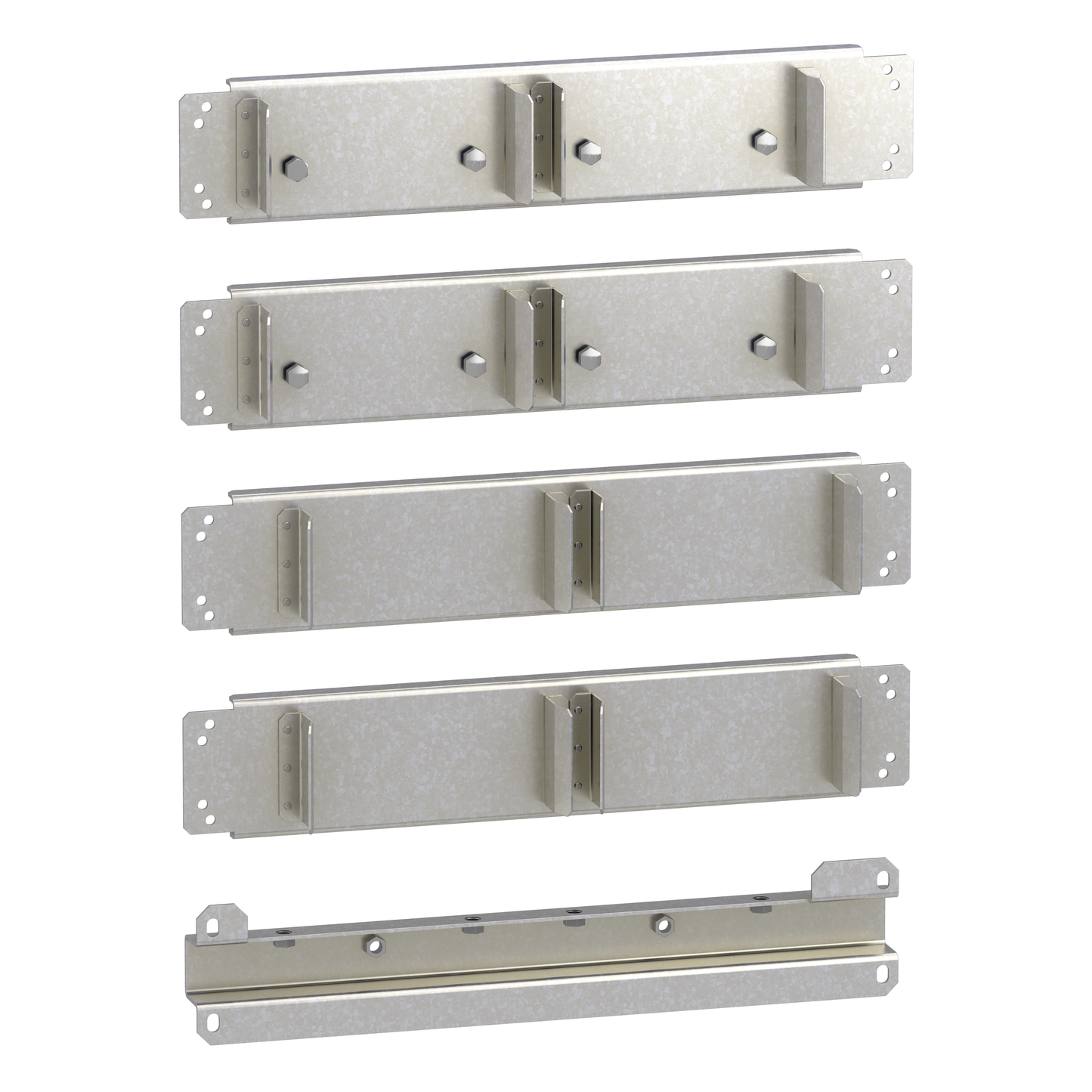 Schneider Electric-VW3A99ACFCB-Steel mounting kit for Std power module Steel mounting kit for Standard