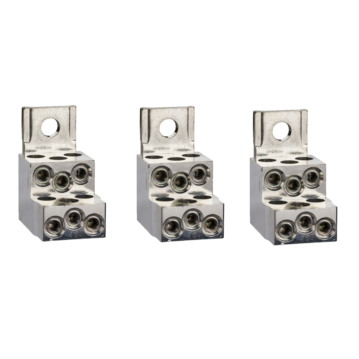 Schneider Electric-LV429248-ComPacT NSX250 - 3 bornes pour 6 câbles 1,5 à 35mm² et séparateur de phases