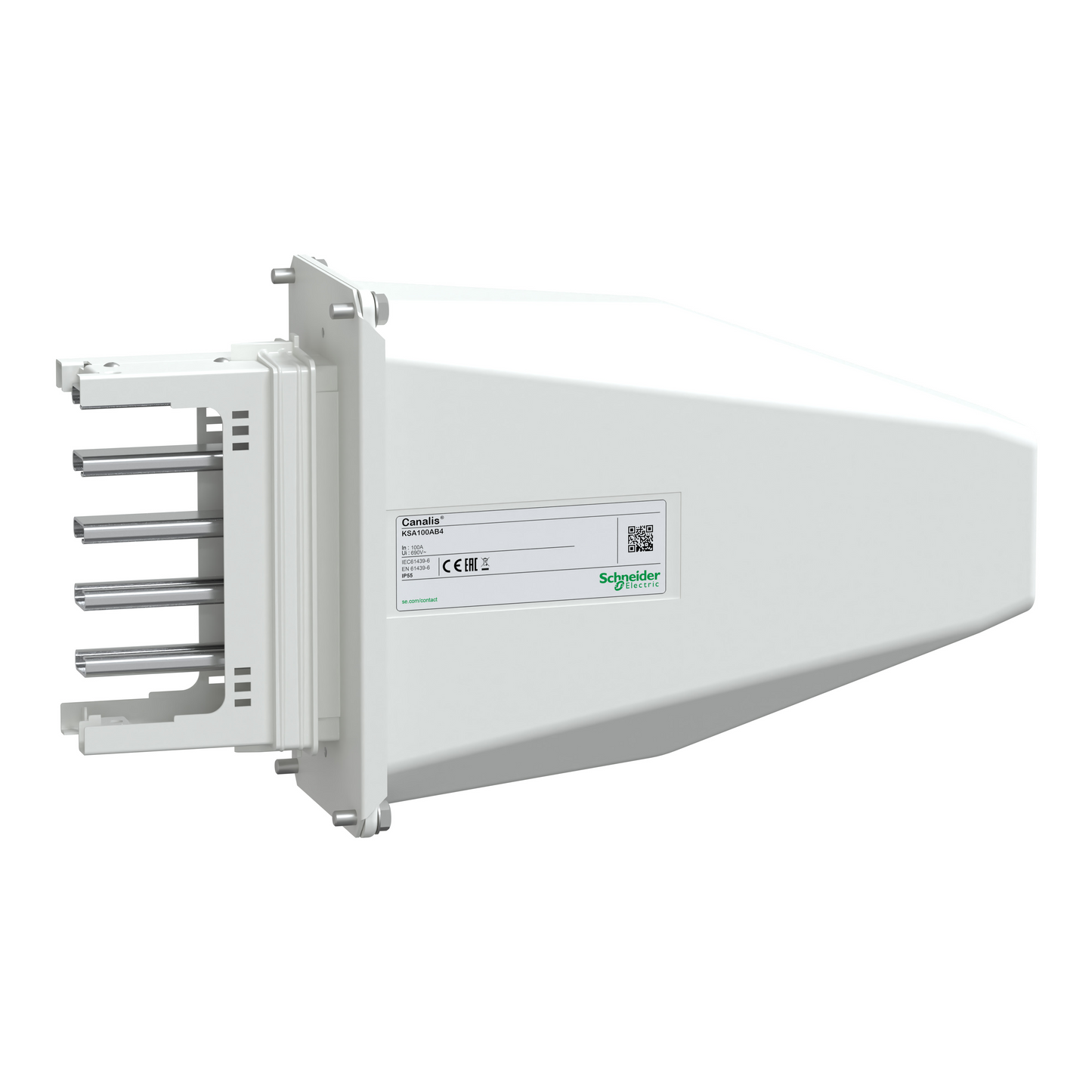 Schneider Electric-KSA100AB4-Canalis KSA - unité d'alimentation - 100A - montage gauche ou droite