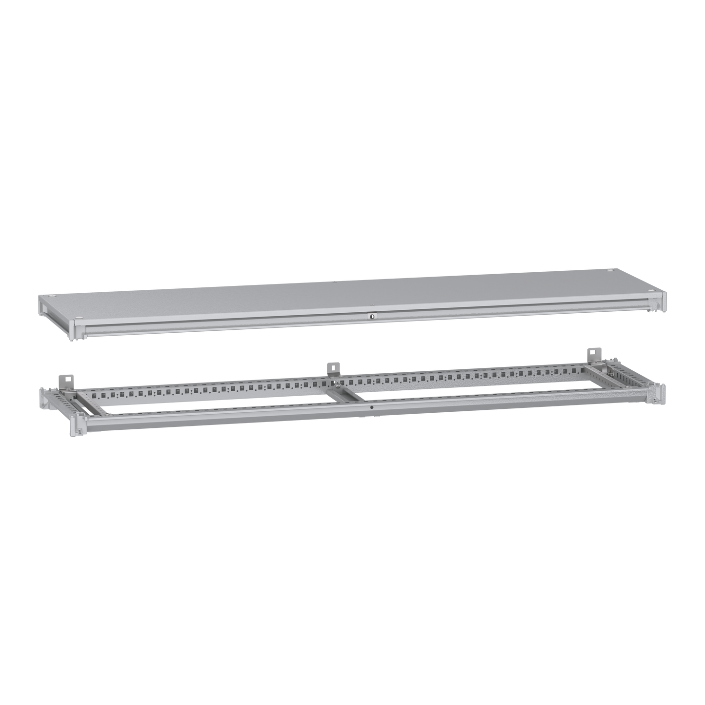 Schneider Electric-NSYSFNC164-PanelSeT SFN Kit - cadre supérieur et inférieur - 1600x400 mm (Hxl)