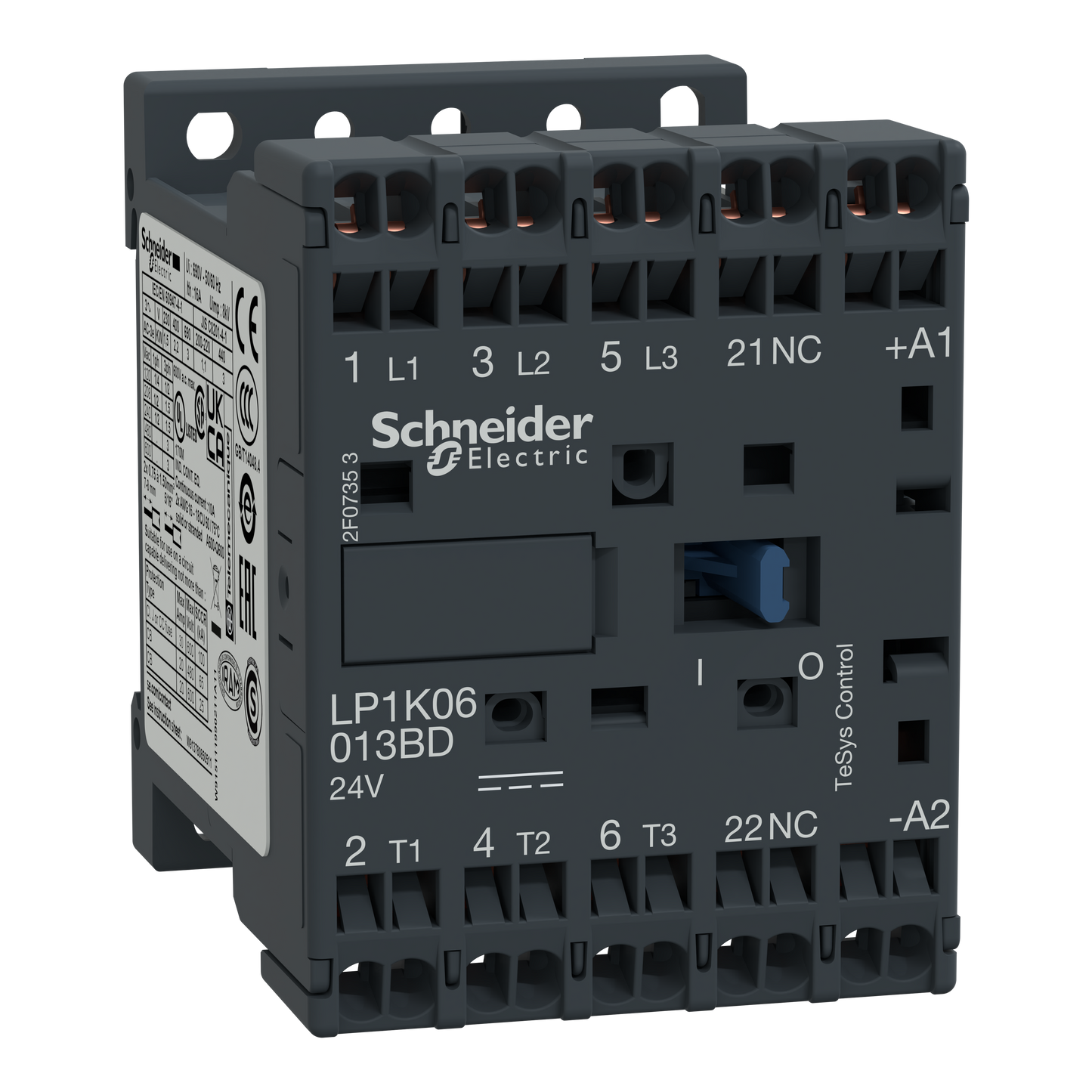 Schneider Electric-LP1K09013BD3-CONT 3P O RESS. 24V DC
