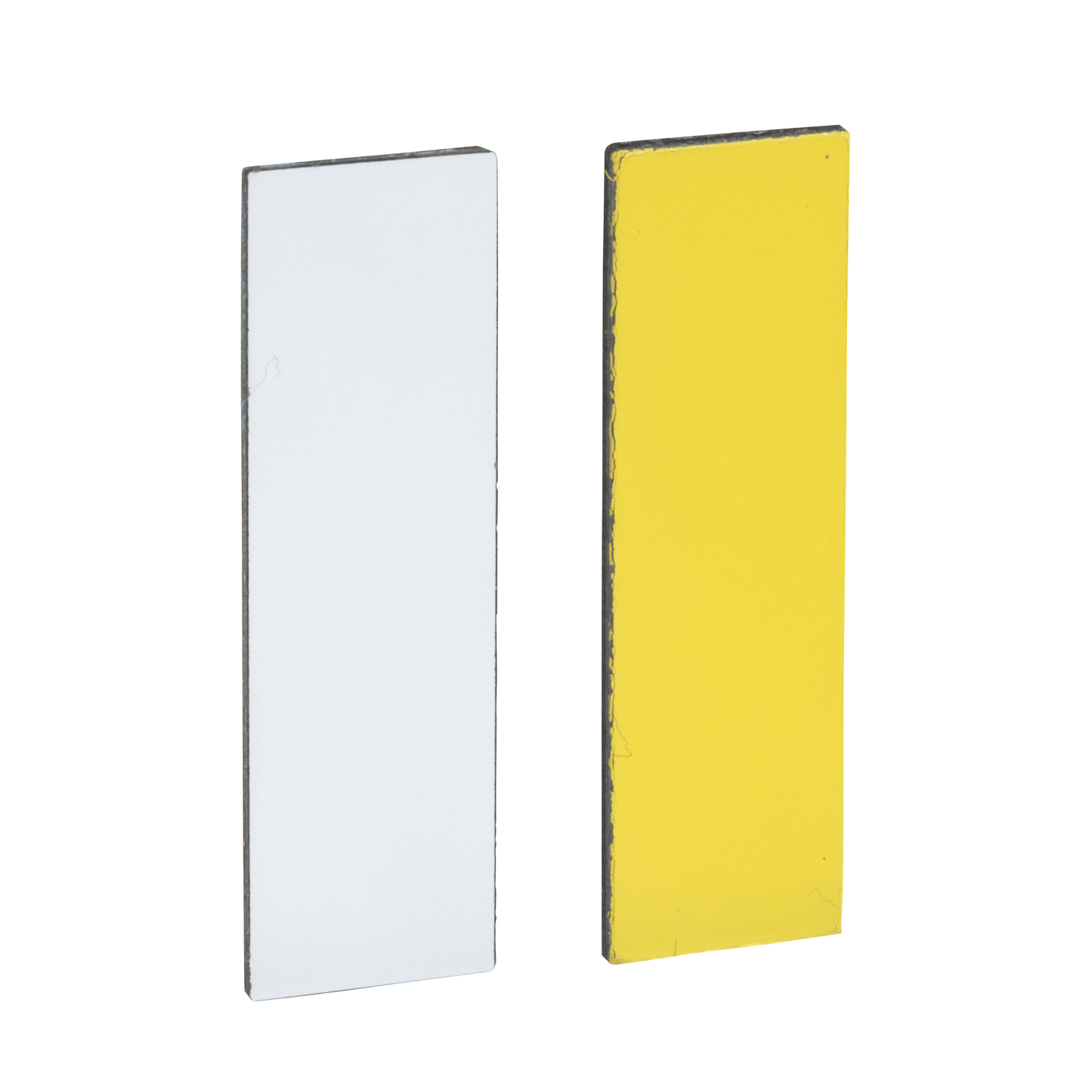 Schneider Electric-ZBY0102-Harmony - étiquette 8x27 - vierge - fond blanc ou jaune