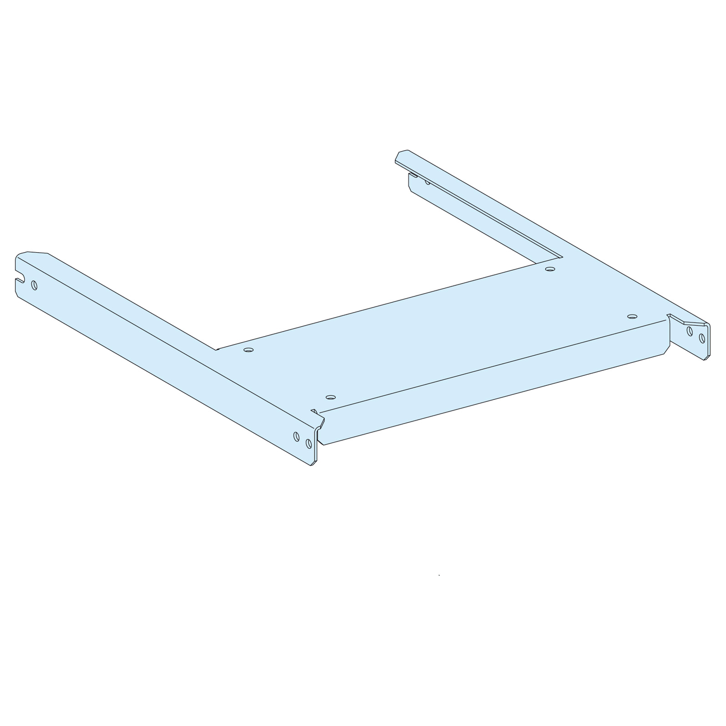 Schneider Electric-LVS03489-PrismaSeT P - Platine MTZ1 06/16 - 3P - fixe - L400