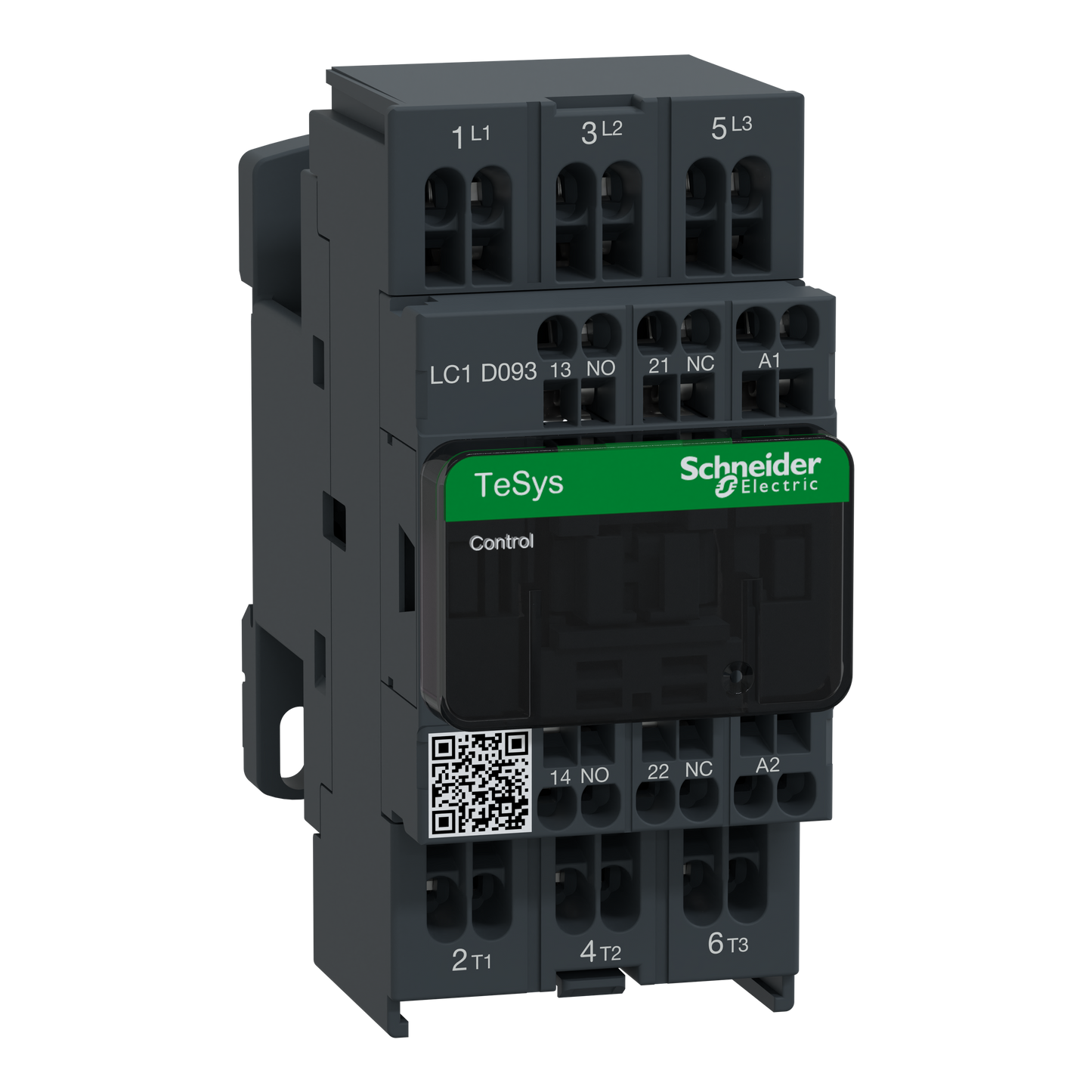 Schneider Electric-LC1D093B7-CONT 9A 1F 1O 24V RESSORT