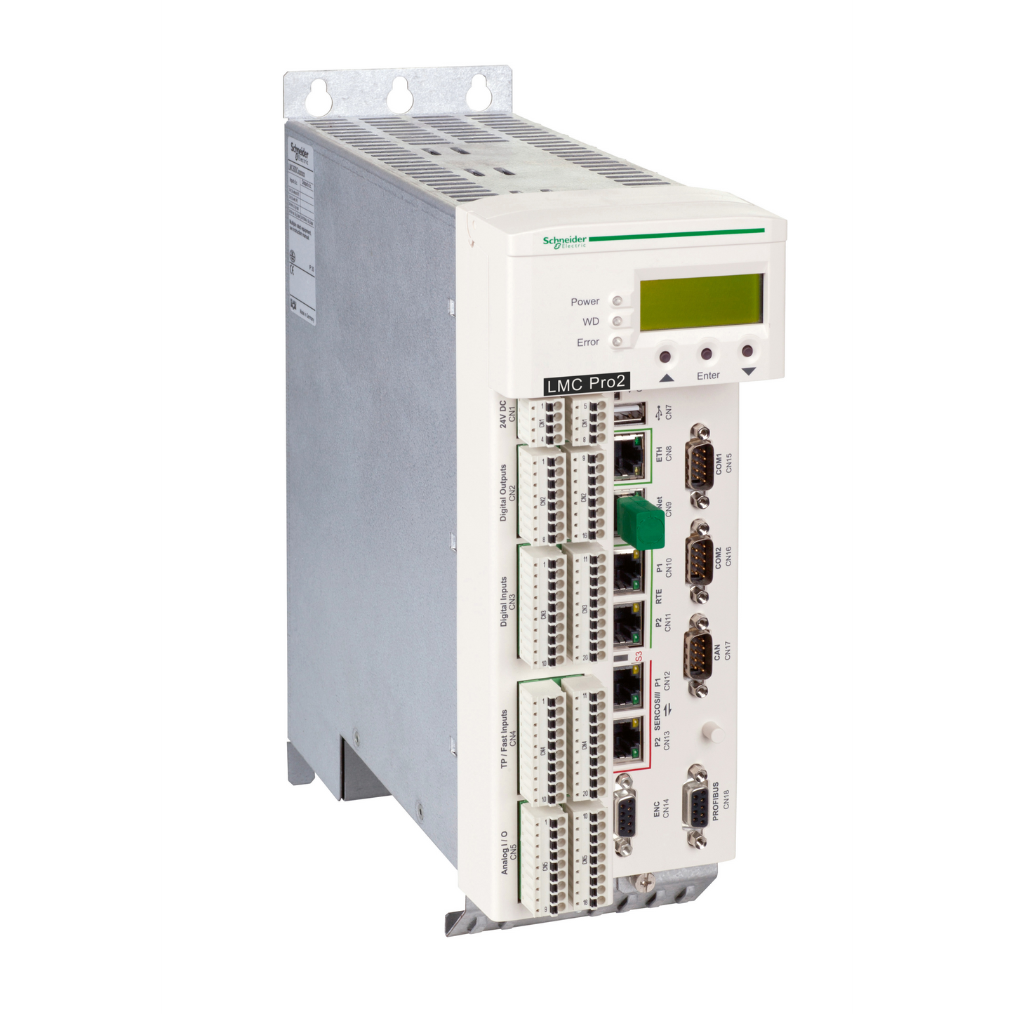 Schneider Electric-LMC402CBB10000-PacDrive-LMC Pro2-Motion-16axes-20E-16S-16E Touchprobe-CF-EthRT-Profibus-CAN