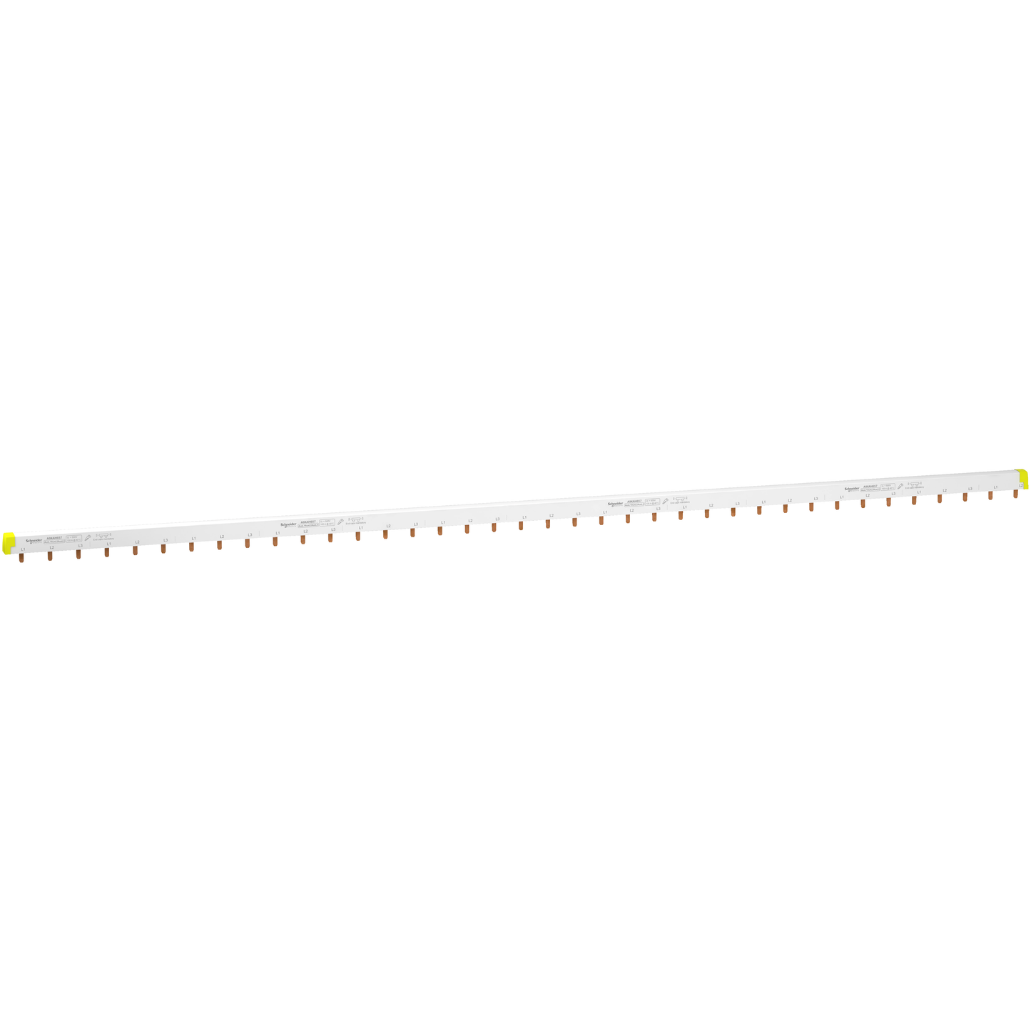 Schneider Electric-A9XAH657-Acti9 iC60 - peigne à dents - 3 x auxiliaire+1P - 100A - 57 modules de 18mm