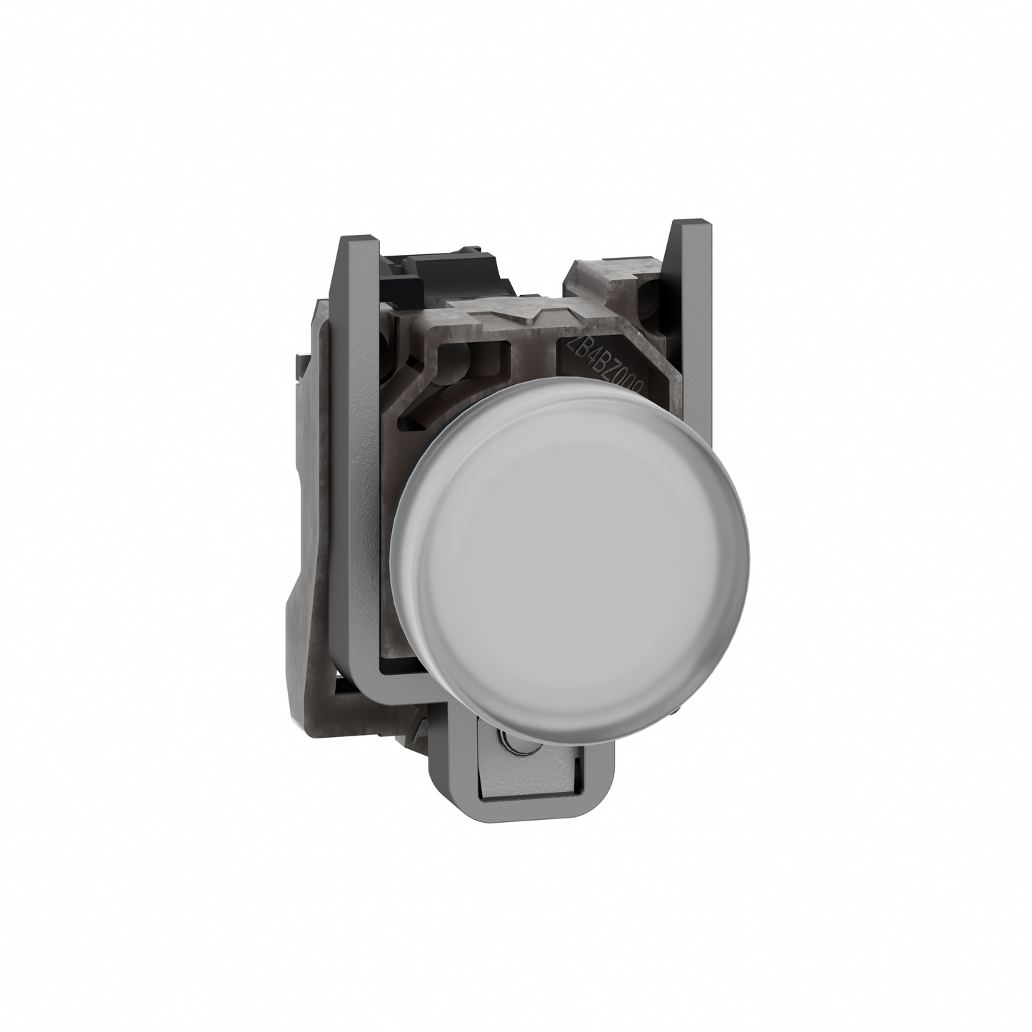 Schneider Electric-XB4BVG1-Harmony XB4 - voyant lumineux DEL - Ø22 - blanc - 120V - vis étrier
