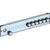 Schneider Electric-LVS03914-PrismaSeT G - Plastron voyant et bouton - 2M - L600 - 1 à 12 x dia. 22 mm