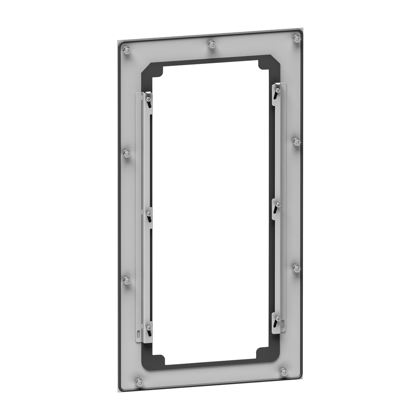 Schneider Electric-NSYPTDS1-PanelSeT Accessoires - Kit de mont. travers. - pr var. ATV process - taille1