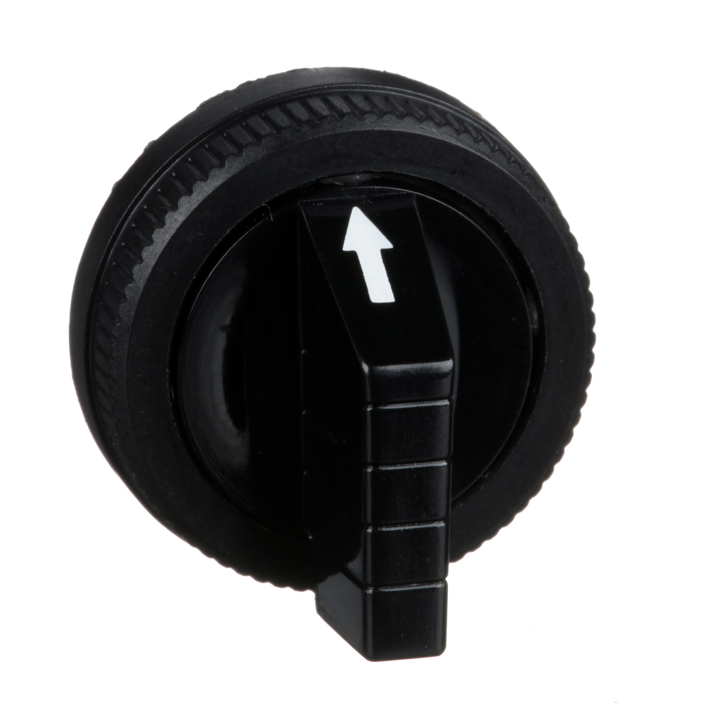 Schneider Electric-9001B11-Harmony - poignée bouton tournant flèche haute - noir - pr bouton-tournant Ø30mm