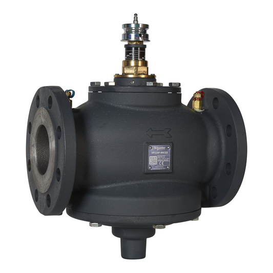 Schneider Electric-VP220F-80CQS-Vanne PIBCV DN80 standard flow avec plugs