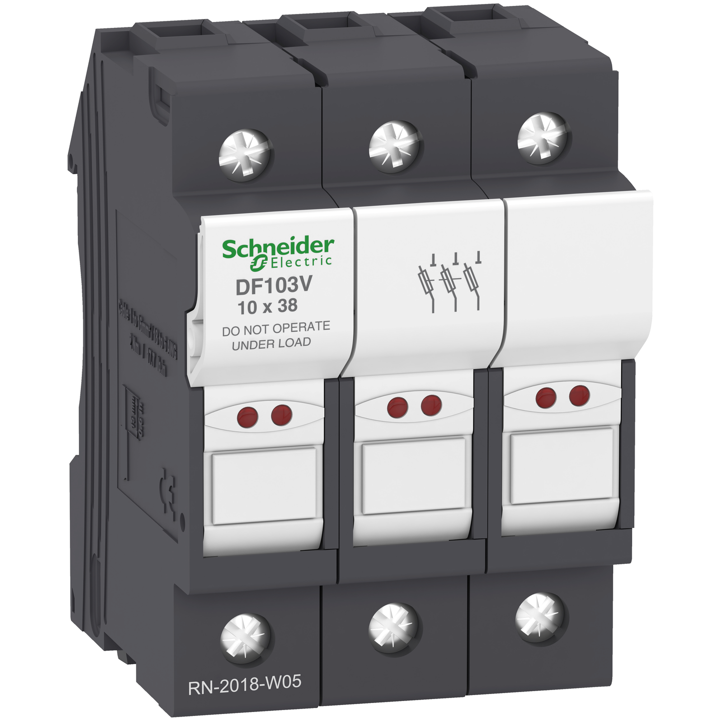 Schneider Electric-DF103V-box of 4 *  PORTE FUS 3P 32A POUR FUS