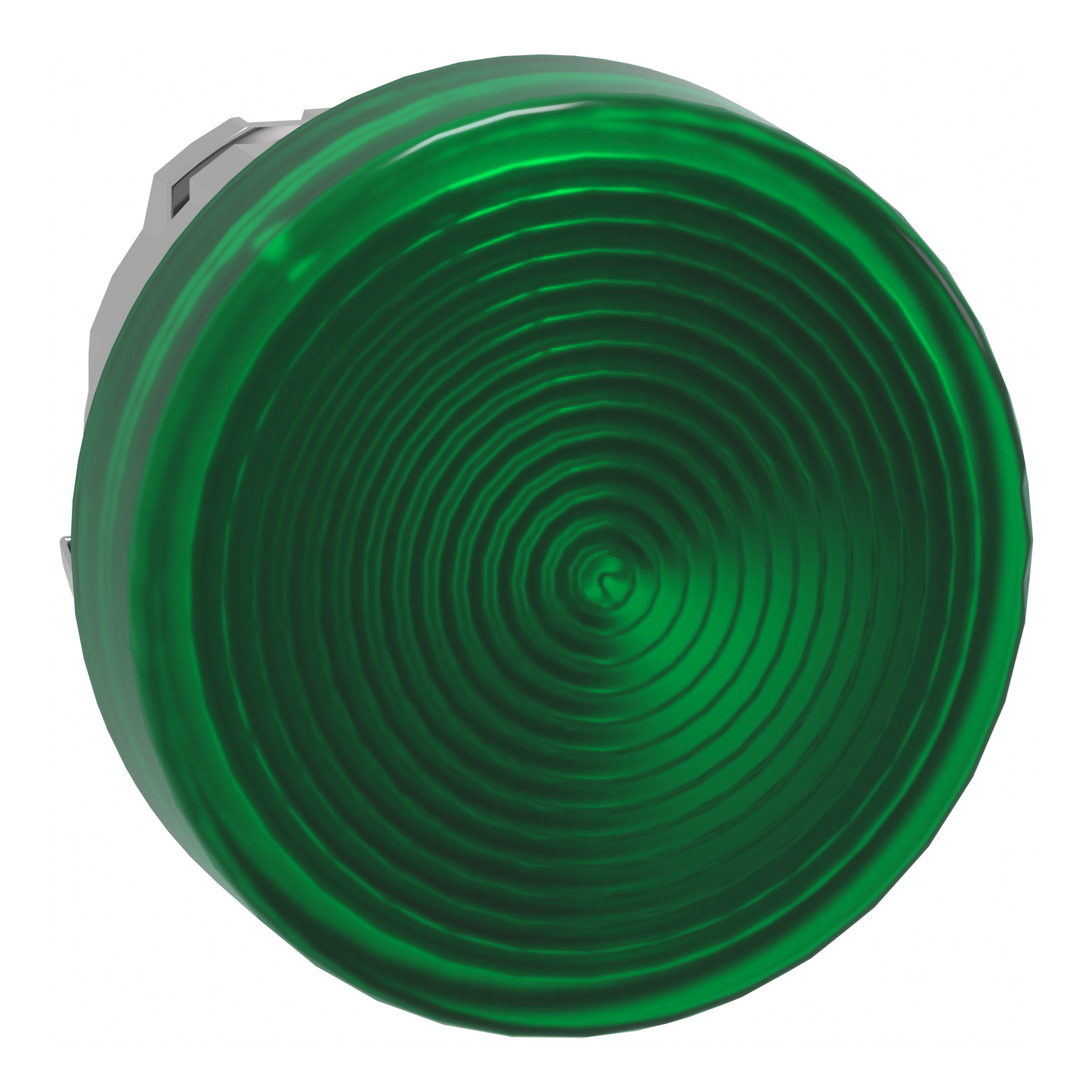 Schneider Electric-ZB4BV033S-Harmony XB4 - tête voyant lumineux DEL - Ø22 - strié - pour étiquette - vert
