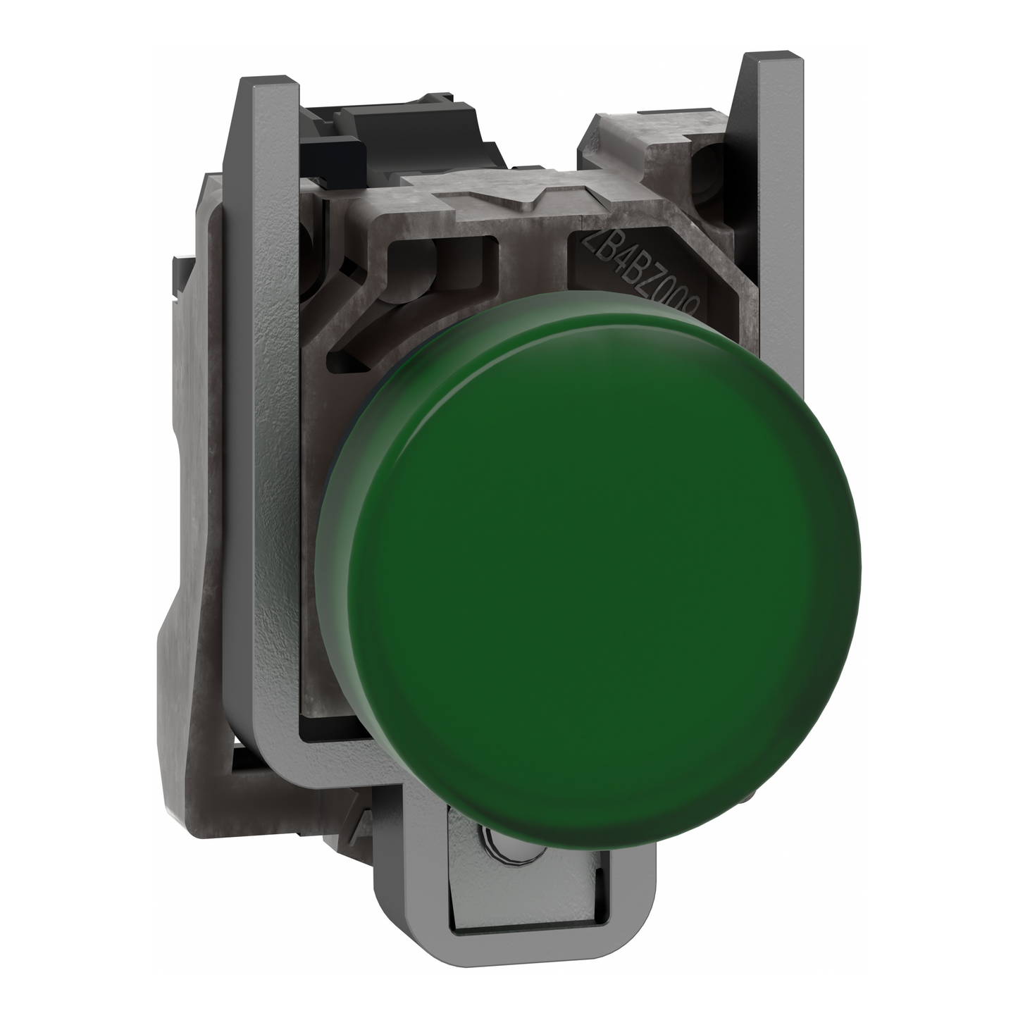 Schneider Electric-XB4BV63-Harmony XB4 - voyant lumineux BA9s - Ø22 - vert - direct 250V max - vis étrier