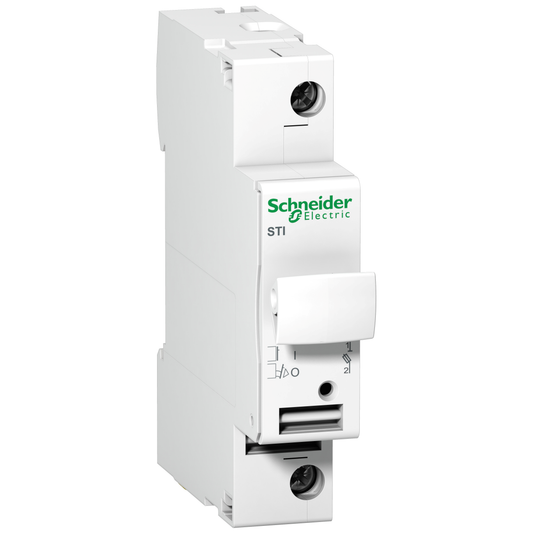 Schneider Electric-A9N15636-Acti9 STI - sectionneur fusible à tiroir - 1P - 25A - pour fusible 10.3x38mm