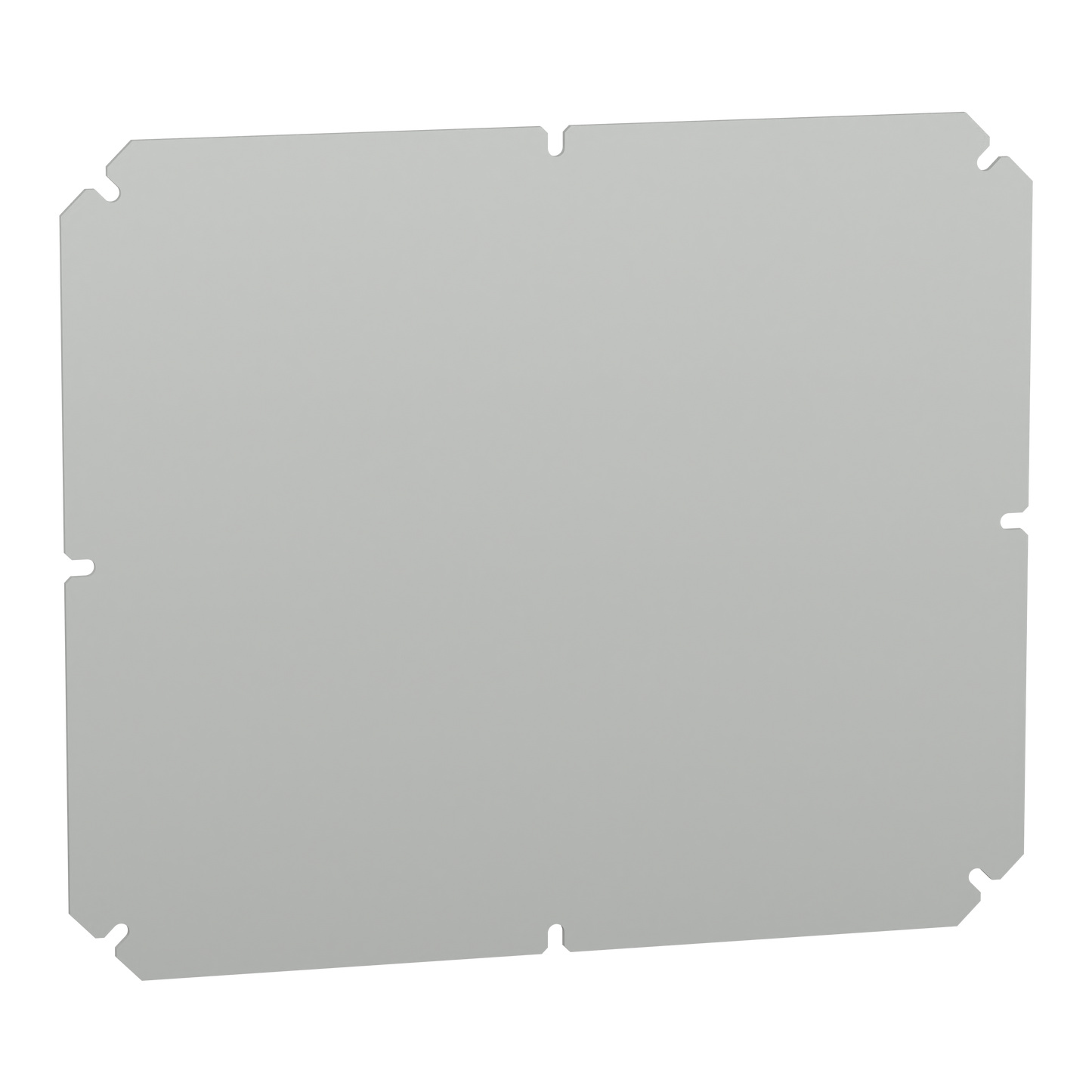 Schneider Electric-NSYAMPA3429TB-Thalassa TBP/TBS - platine de montage - 1 châssis plein - polyester gris 341x291