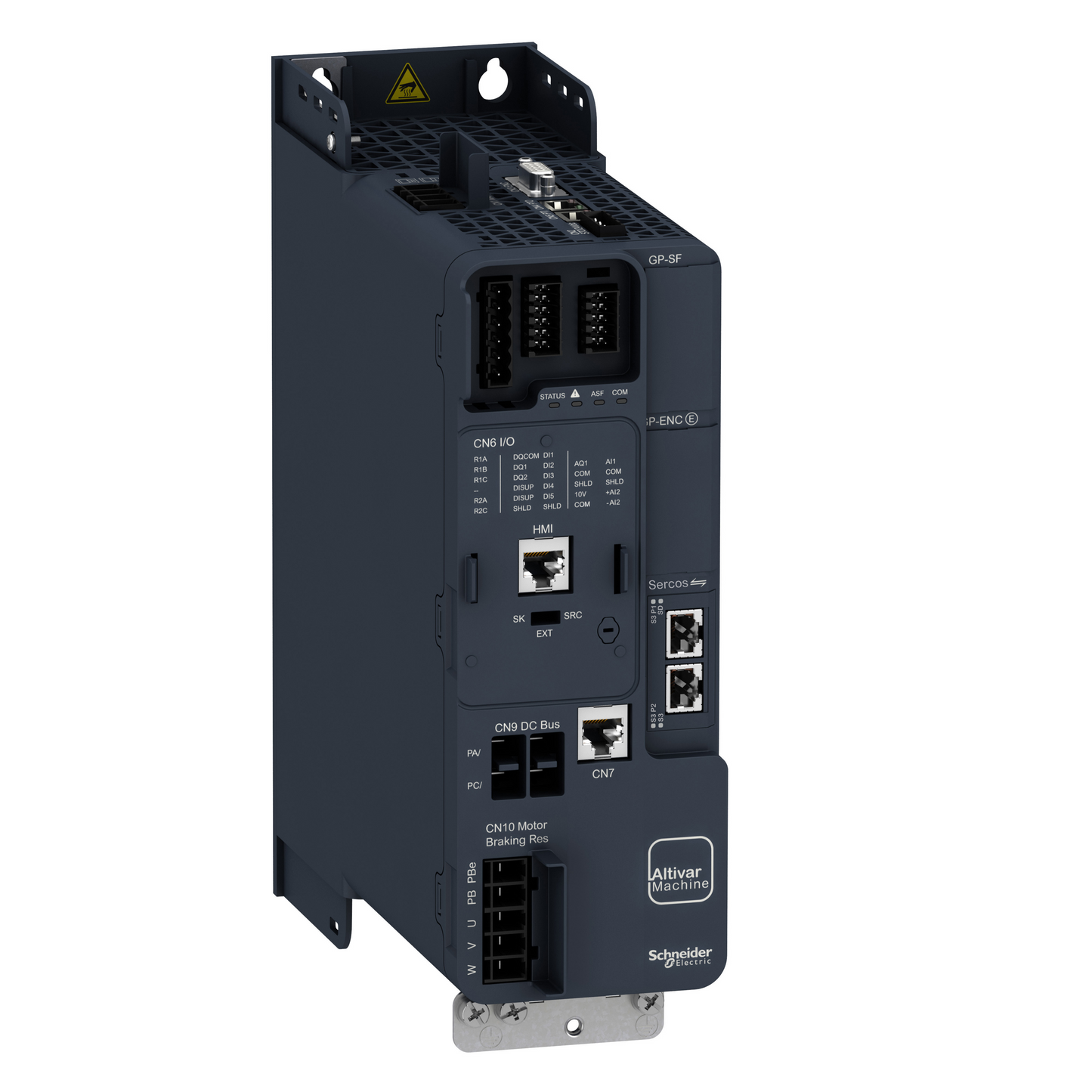 Schneider Electric-ATV340U22N4S-ATV340 2,2KW 3HP 400V WITH Sercos VARIAB
