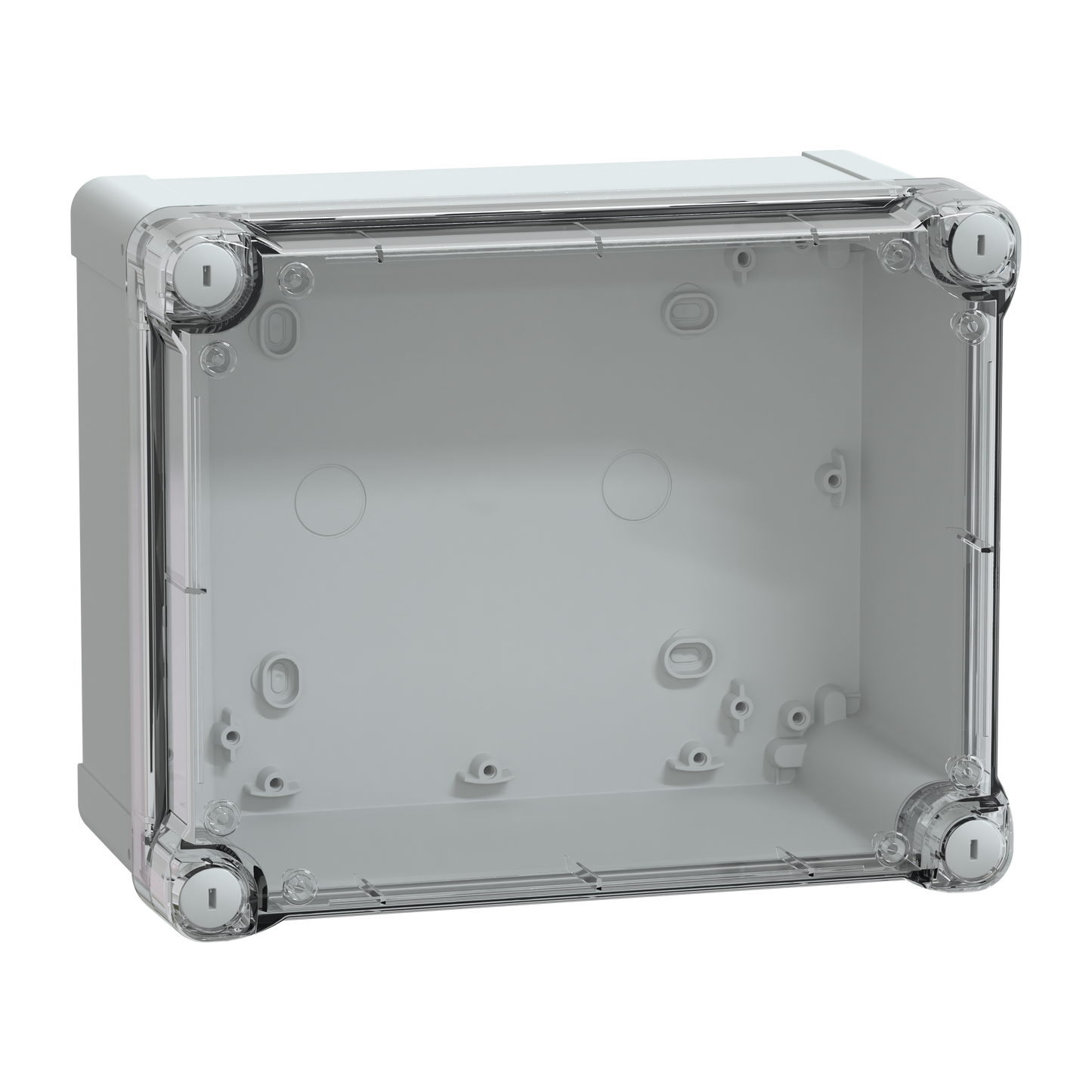 Schneider Electric-NSYTBS241912HT-Thalassa - boîte industrielle - couvercle haut transparent - 241x192x128mm - ABS