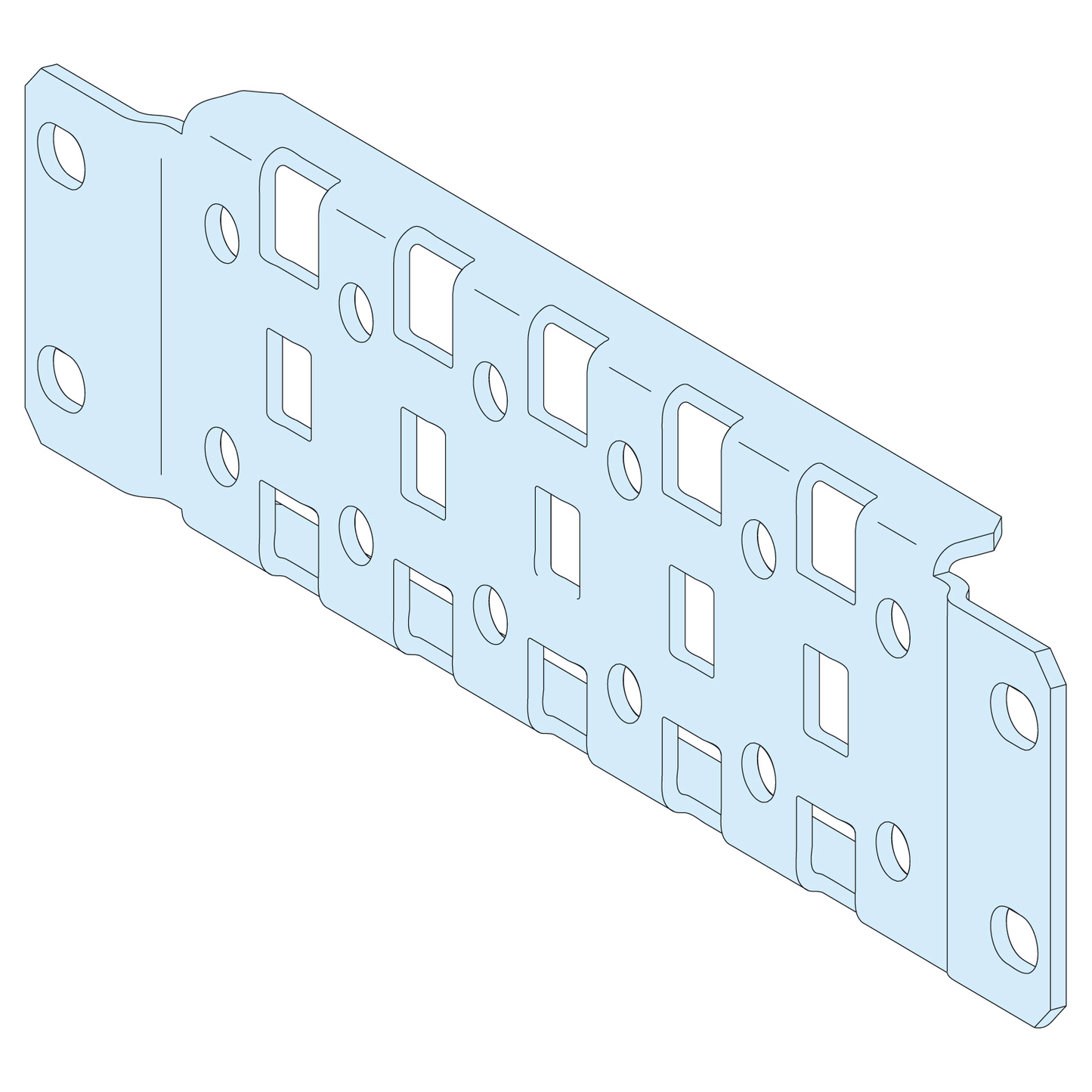 Schneider Electric-LVS03586-PrismaSeT P - Traverses L200 pour cellule P600 - lot de 2