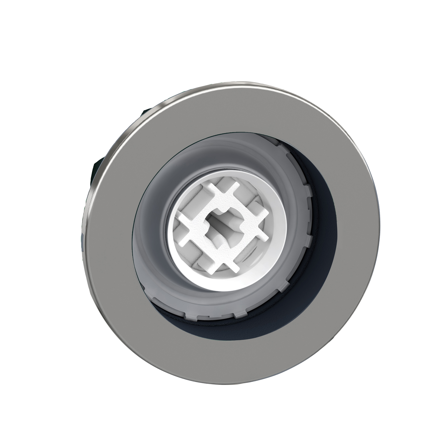 Schneider Electric-ZB4FH0-Harmony XB4 - tête bouton pousser-pousser - flush - sans capsule