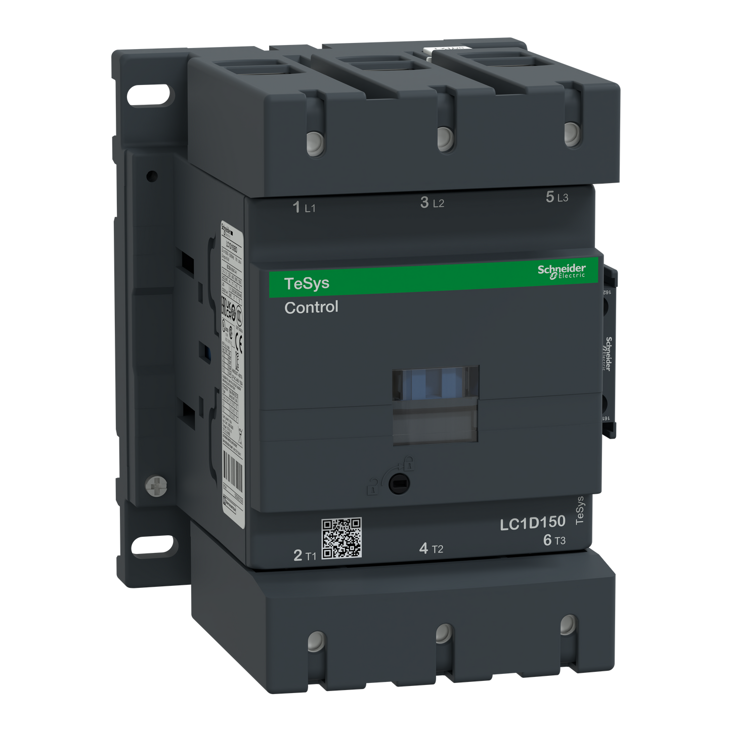 Schneider Electric-LC1D150MD-TeSys LC1D - contacteur - 3P - AC-3 440V - 150A - bobine 220Vcc