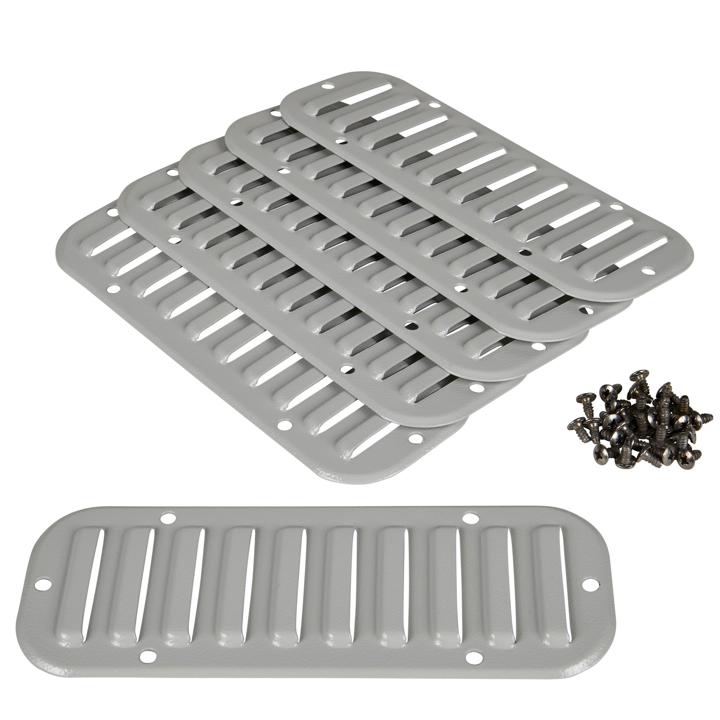 Schneider Electric-NSYCAG110X46M-box of 10 *  GRILL.METALIC.DEC.110X46