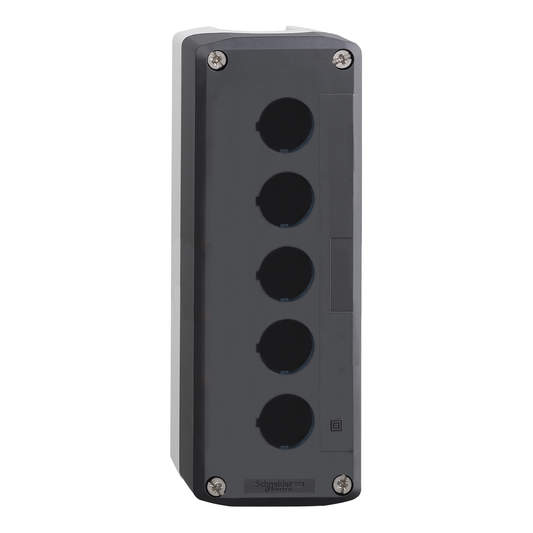Schneider Electric-XALD05CUST01-Harmony - box - XALD - 5 holes printed - poste de commande