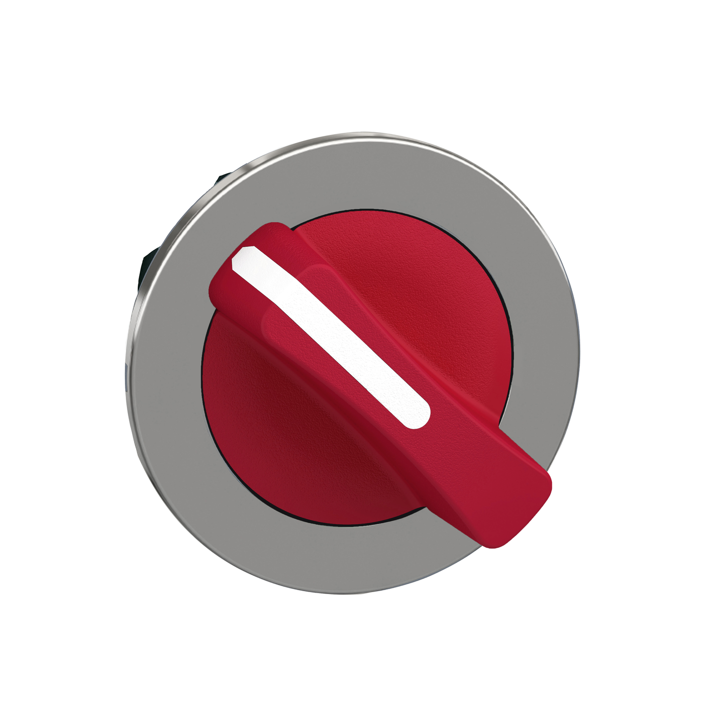 Schneider Electric-ZB4FD204-Harmony XB4 - tête bouton tournant manette - flush - 2 posit fixes - rouge