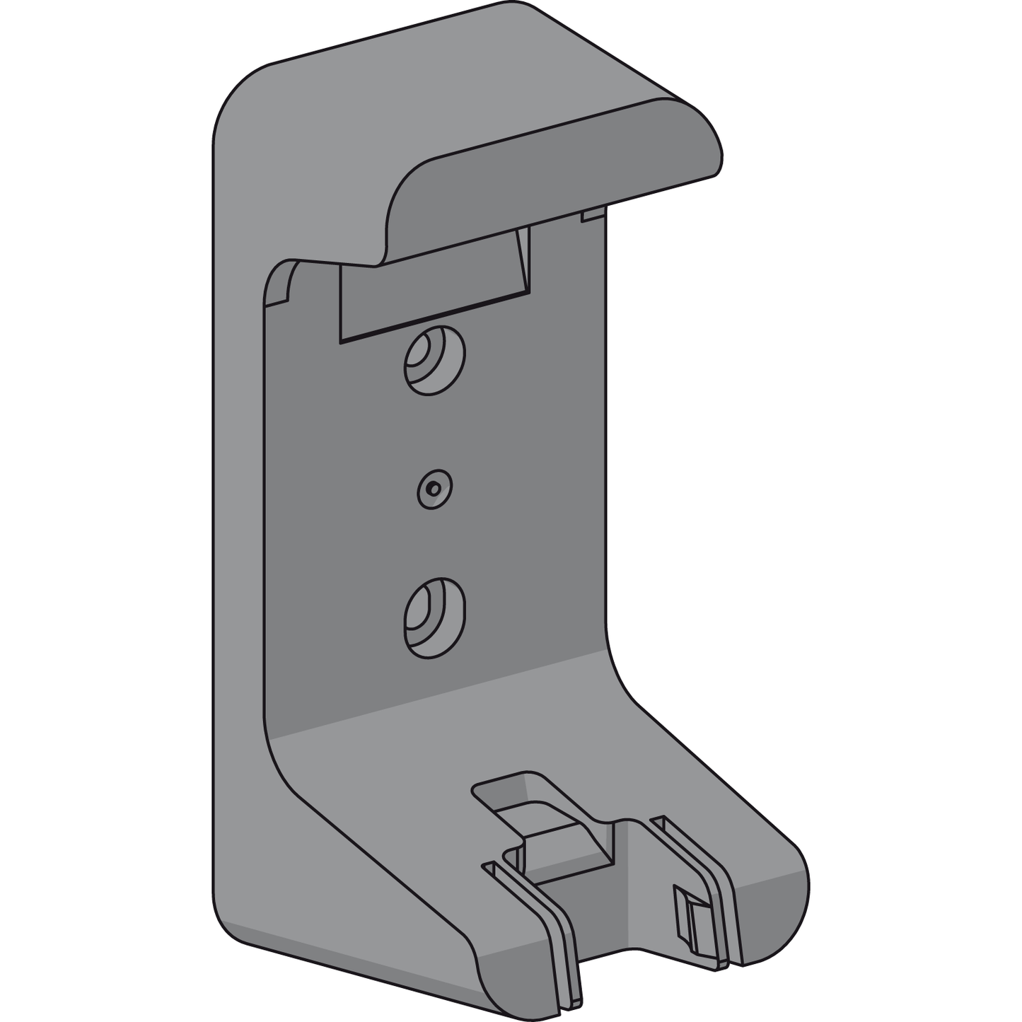 Schneider Electric-ZARC04-eXLhoist - support pour commande radio ZART