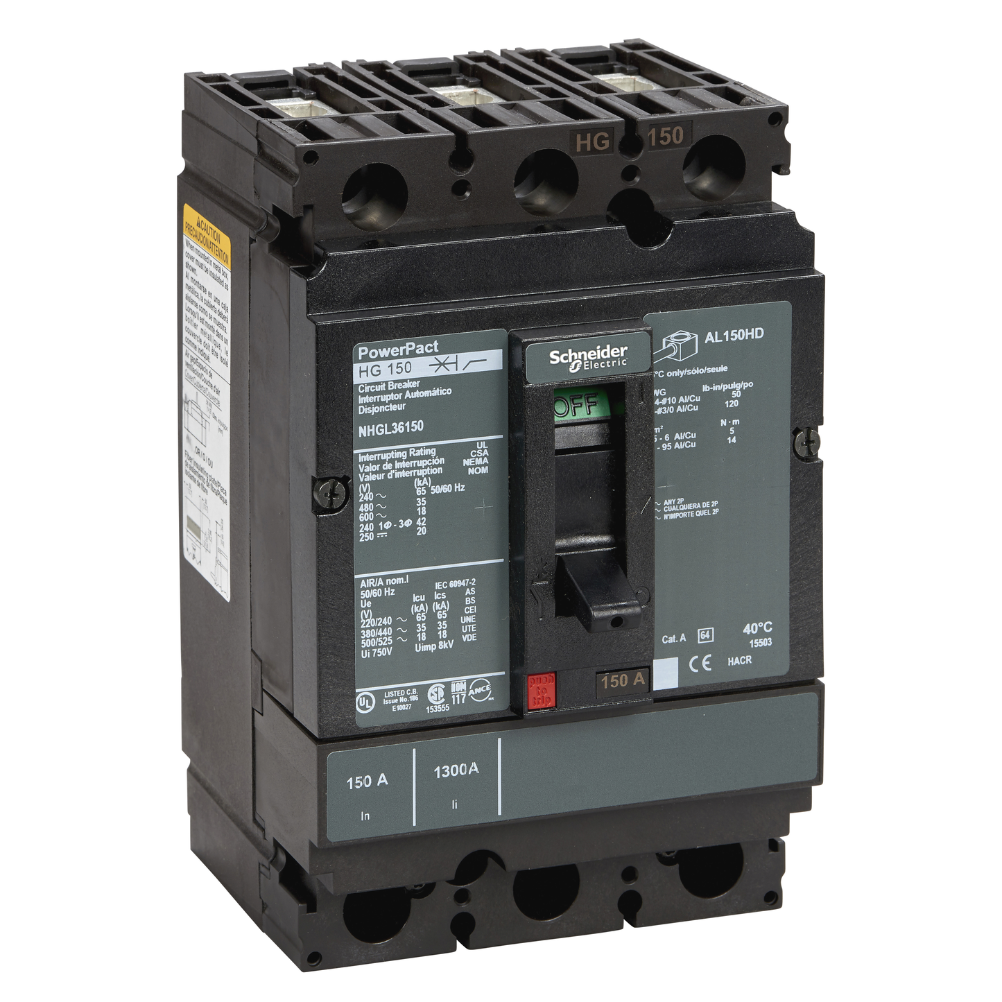 Schneider Electric-NHGL36150-DISJONCTEUR BOITIER MOULE