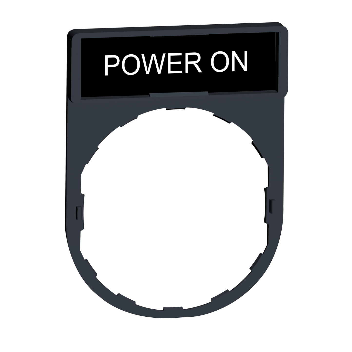 Schneider Electric-ZBY2326-box of 10 *  Porte étiquettes POWER ON