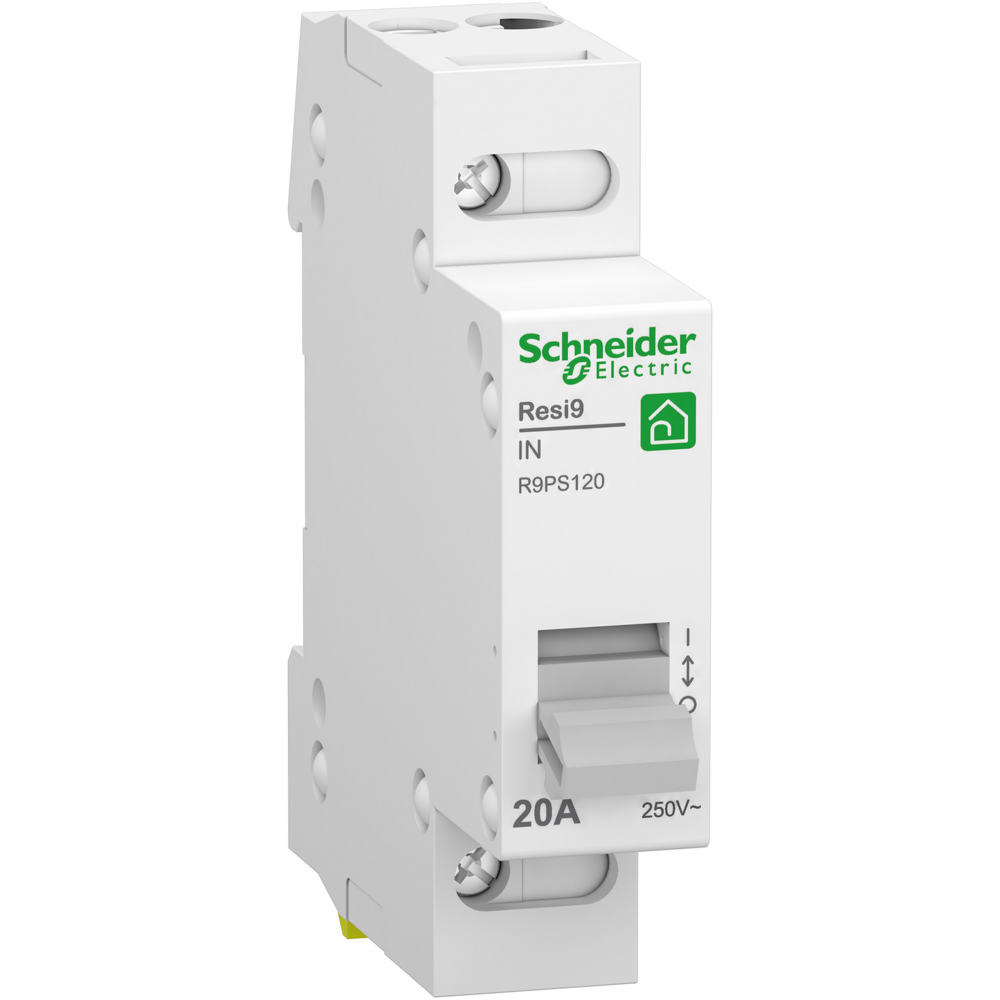 Schneider Electric-R9PS120-Resi9 - interrupteur - 1P - 20A - 1NO - 250VCA