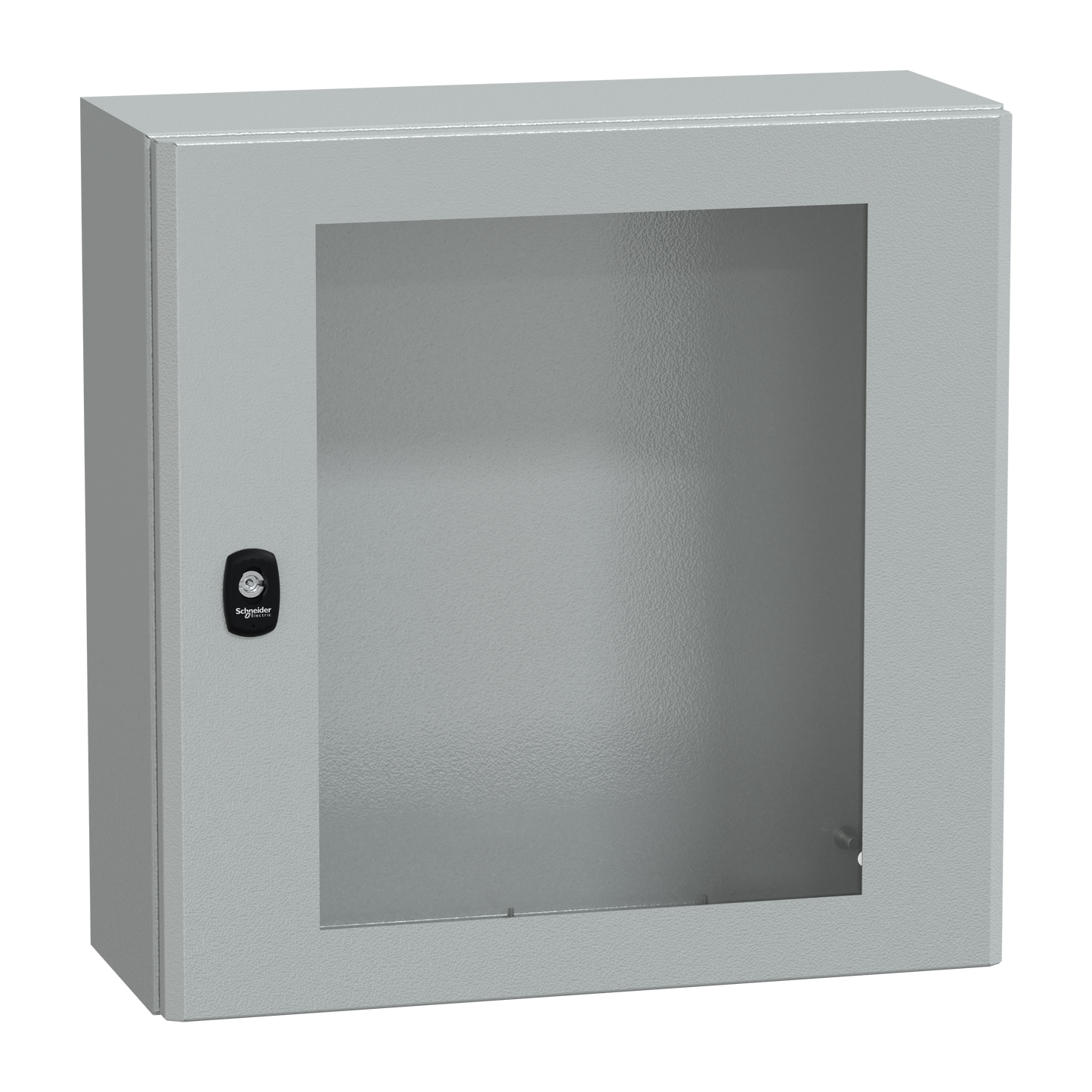 Schneider Electric-NSYS3D5520T-PanelSeT S3D - Enveloppe acier - H500xL500xP200 mm - porte vitrée