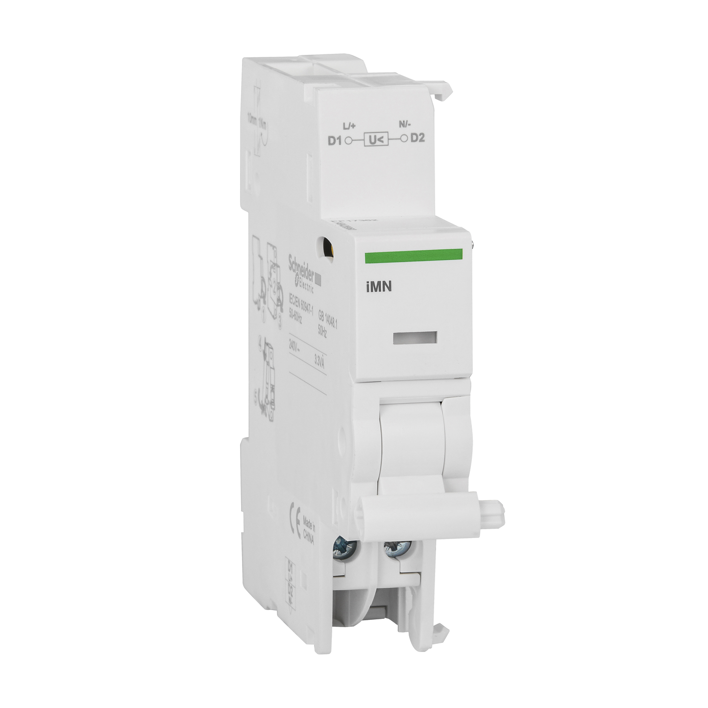Schneider Electric-A9A26960-Acti9, iMN déclencheur à minimum de tension instantanée 220...240VCA