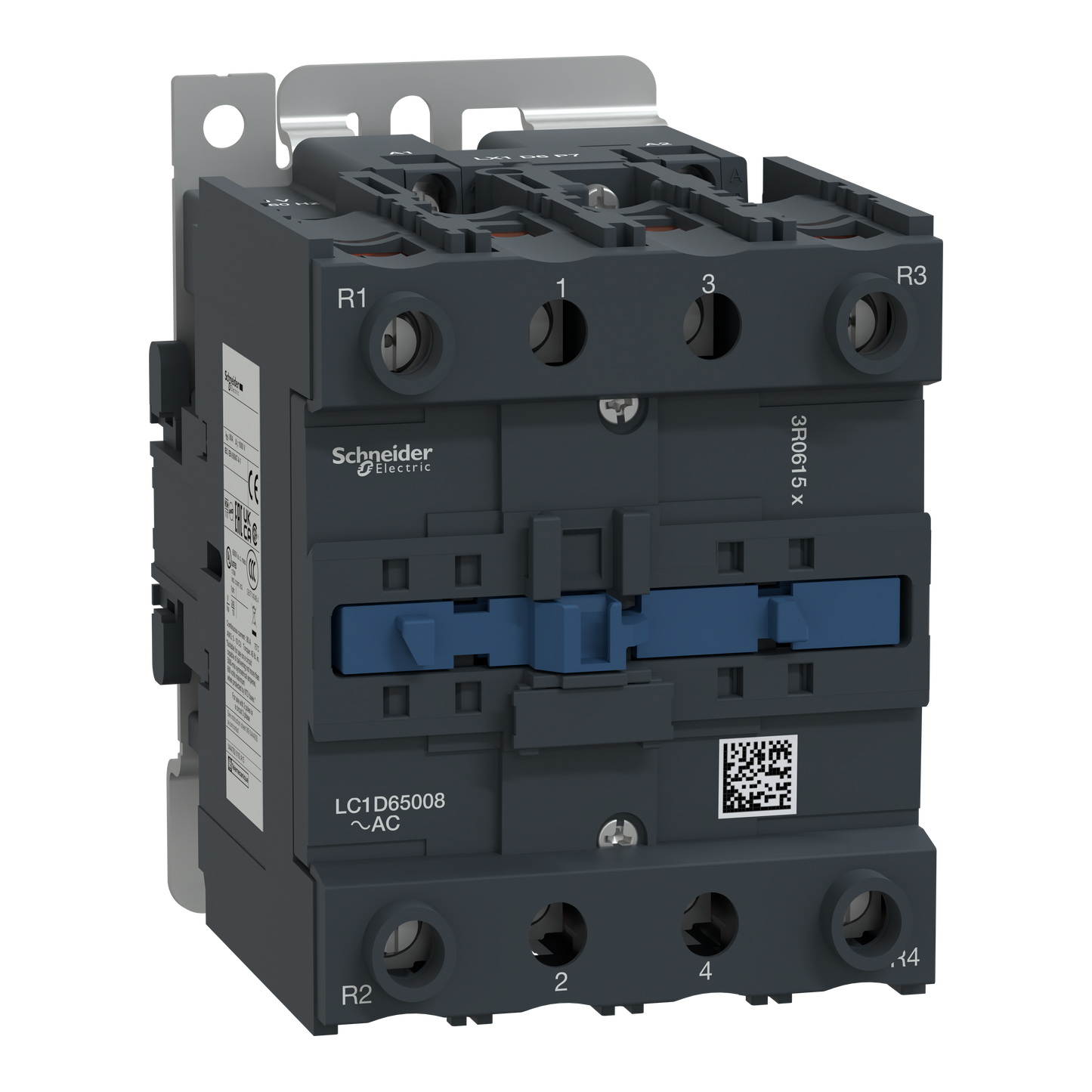 Schneider Electric-LC1D65008P7-TeSys LC1D - contacteur - 4P (2F+2O) - AC-1 440V - 80A - bobine 230Vca