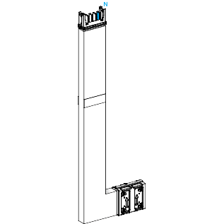 Schneider Electric-KSA250DLE41F-CANALIS - ELEMENT VERTICA