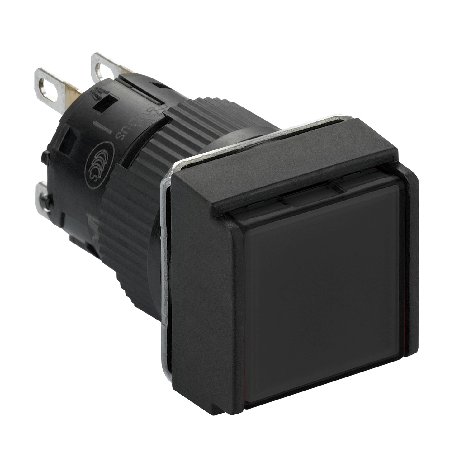 Schneider Electric-XB6ECA21P-Harmony XB6 - bouton-poussoir - Ø16mm - à impulsion affleurant - 1OF - noir