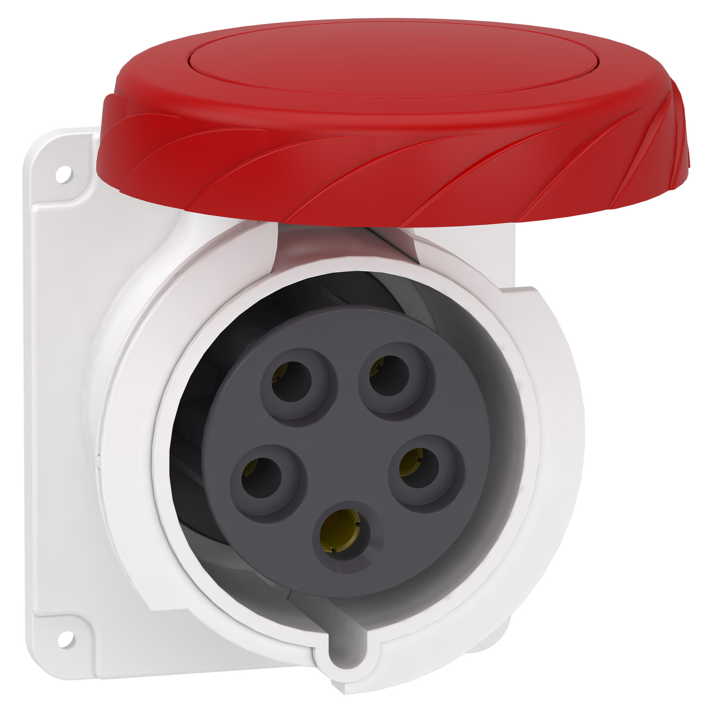 Schneider Electric-PKY32G735-Mureva - socle de prise industrielle droite 32 A - 3P+N+T - 380-415 V CA - IP67