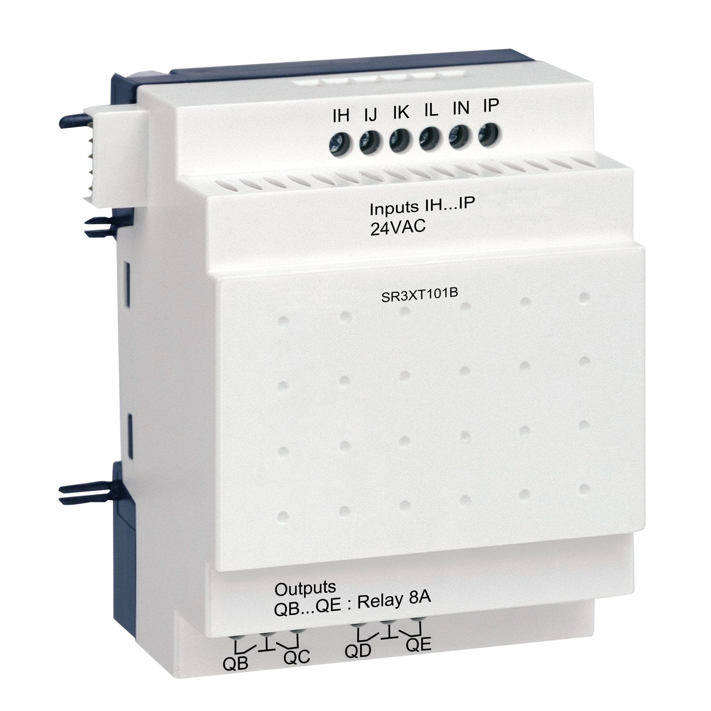 Schneider Electric-SR3XT101B-Zelio Logic - module d'extension E/S TOR - 10 entrées/sorties - 24Vca