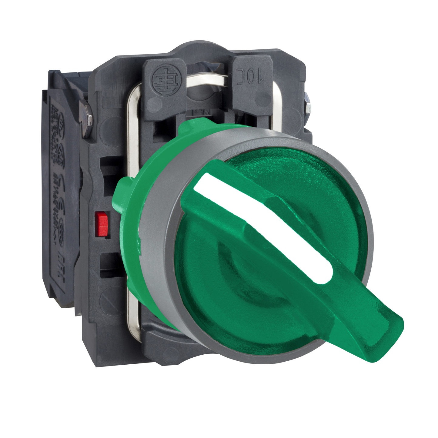 Schneider Electric-XB5AKCUST02-Harmony XB5 - bouton tournant - Ø22 - XB5AK - personnalisé via configurateur