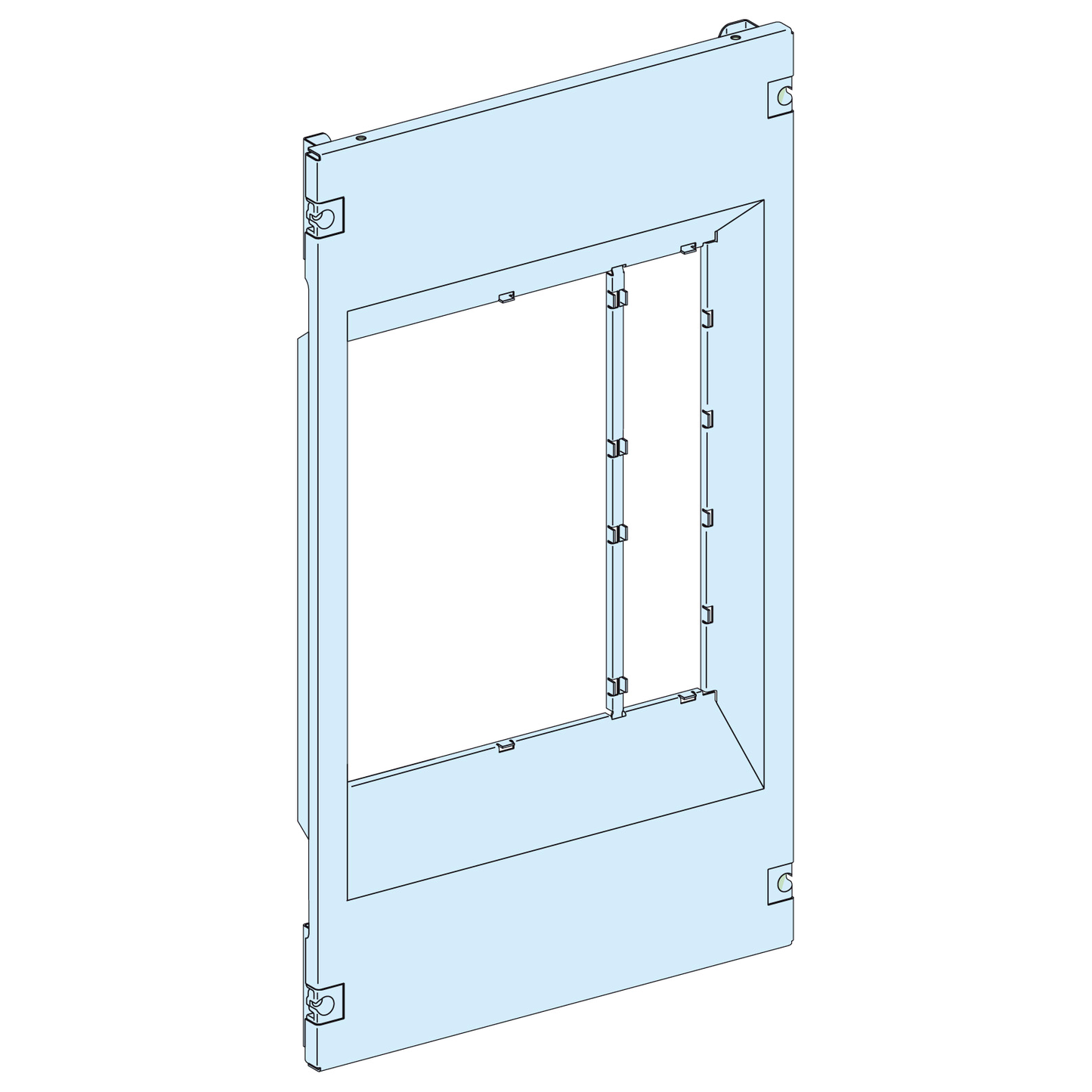 Schneider Electric-LVS03699-PrismaSeT P - Plastron MTZ1 6/16 -11M - 3P - débrochable - L400