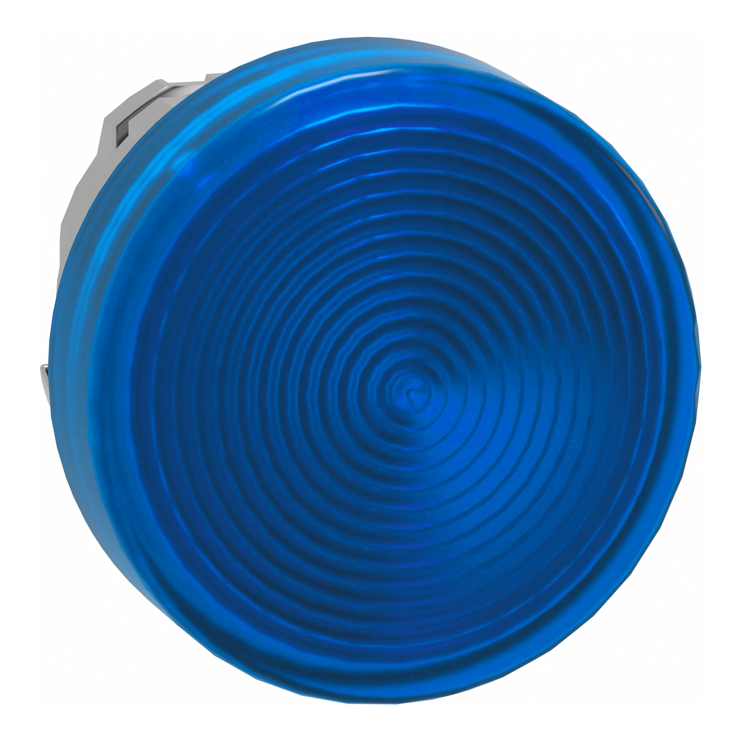 Schneider Electric-ZB4BV063S-Harmony XB4 - tête voyant lumineux DEL - Ø22 - strié - bleu