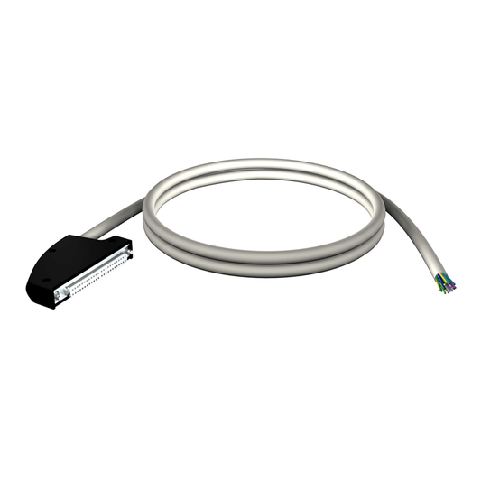 Schneider Electric-BMXFCW501-Modicon X80 - cordon - connecteur 40 contacts - fils volants 1 extrémité - 5m