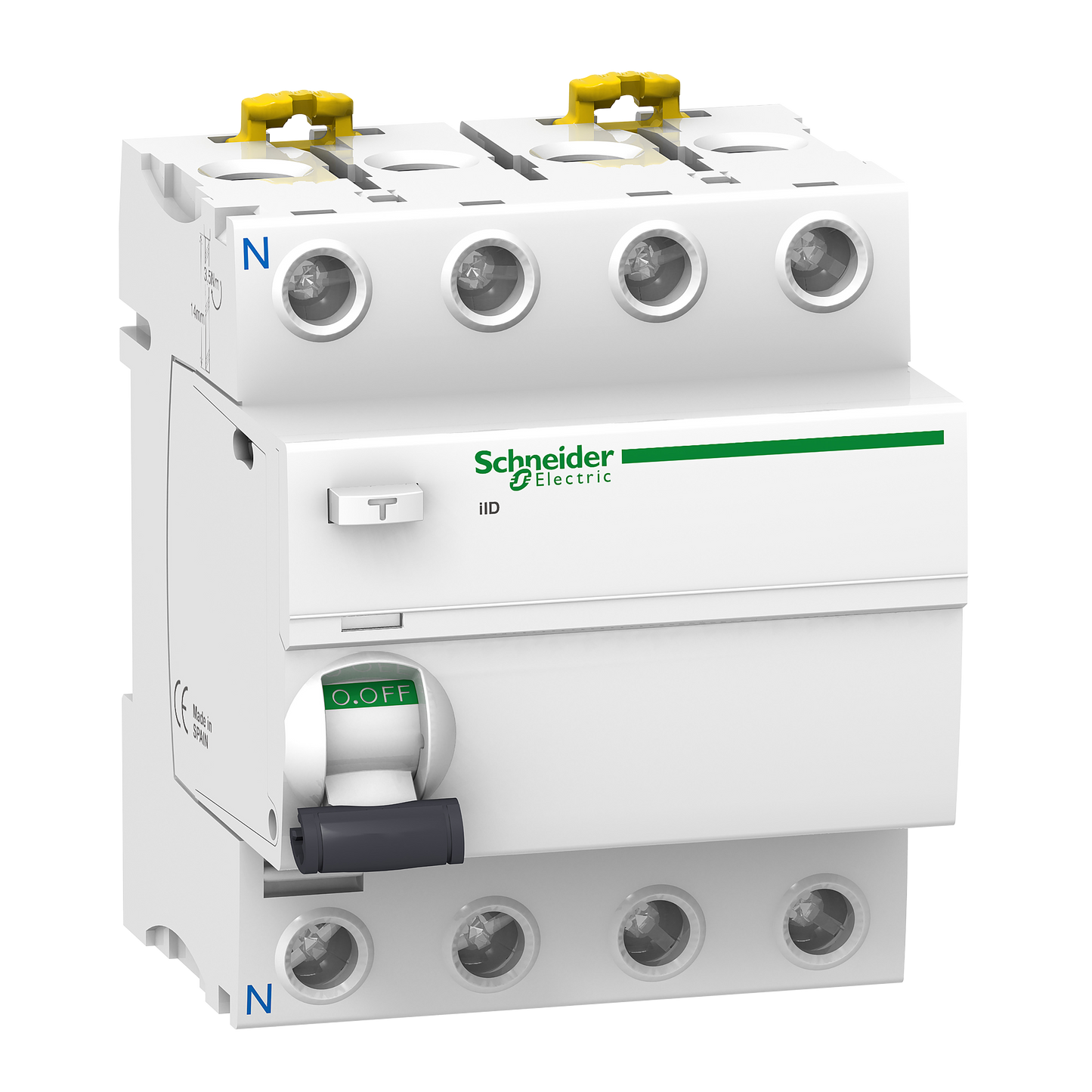 Schneider Electric-A9R12440-Acti9, iID interrupteur différentiel 4P 40A 100mA type AC